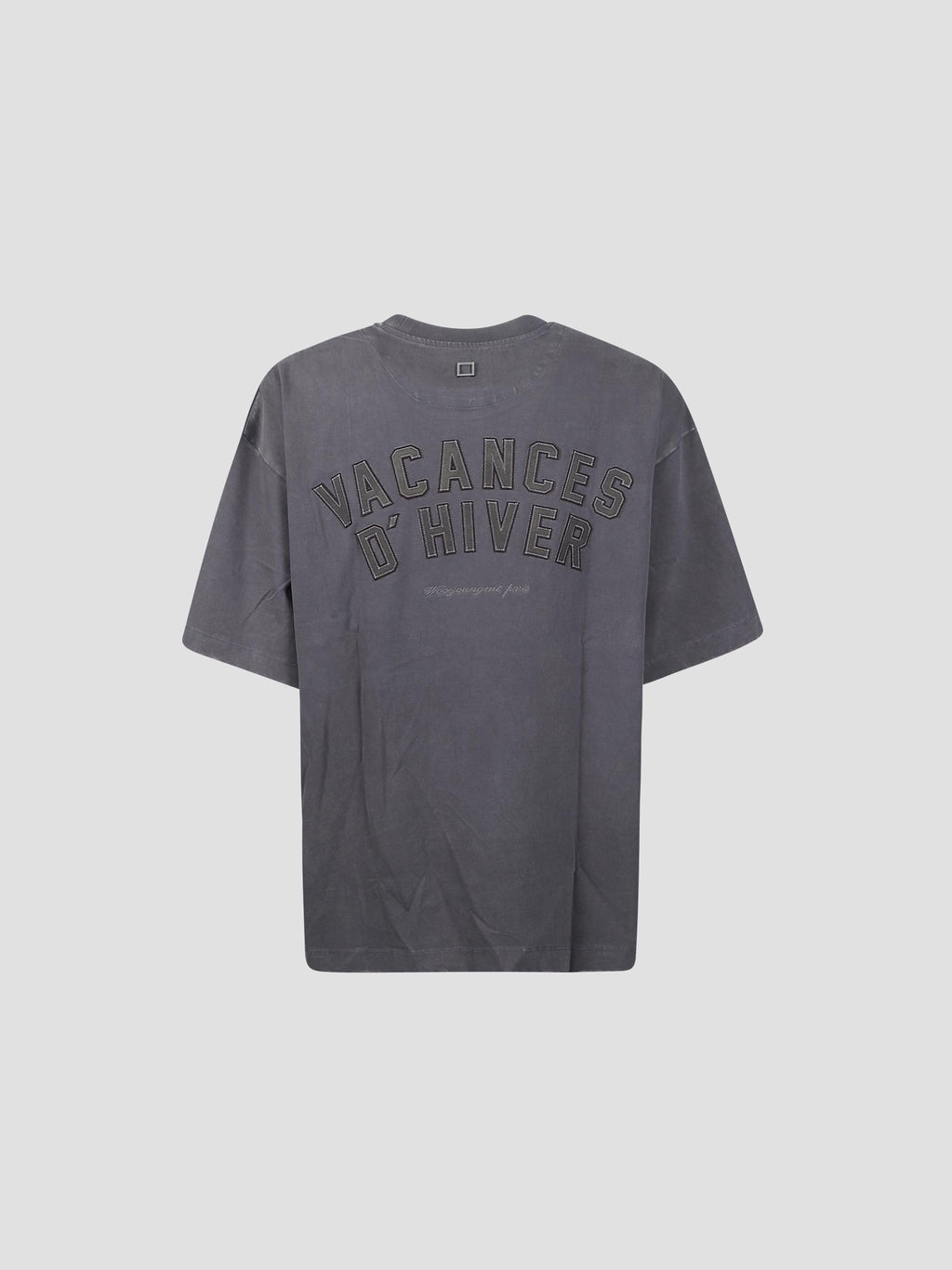 Washed logo cotton t-shirt