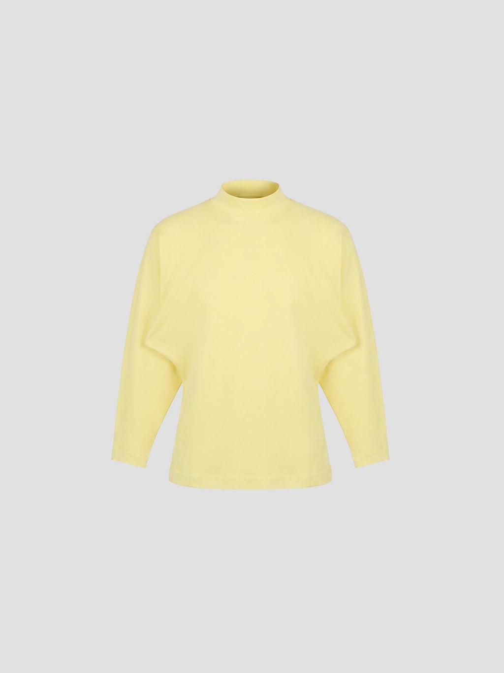 Lamia Lagha Pina tee turtleneck tee in white