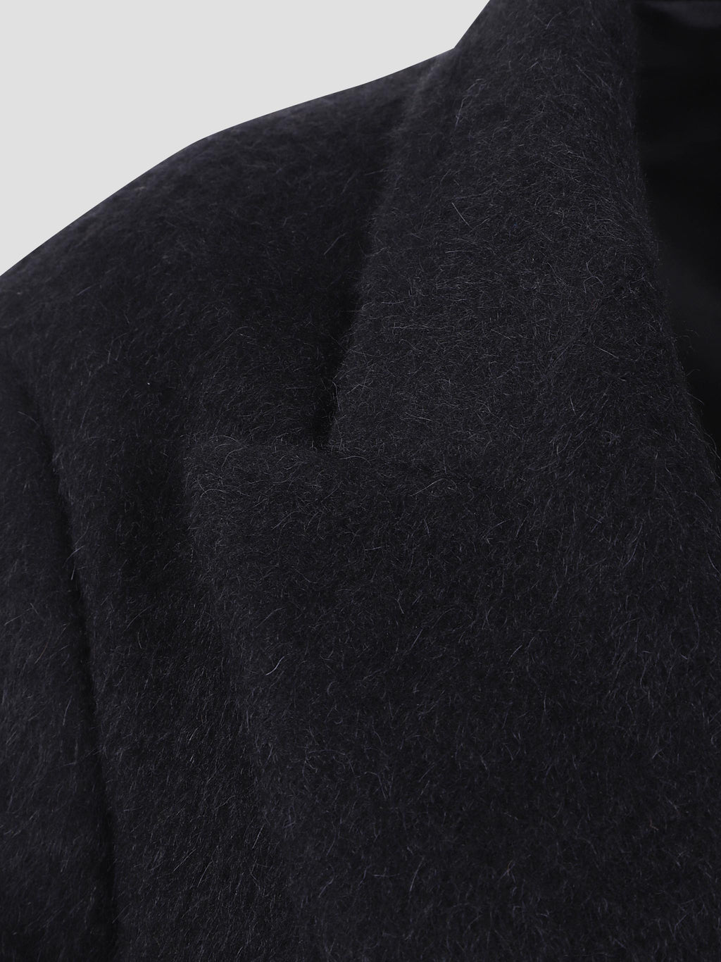 Aber double-breasted wool coat