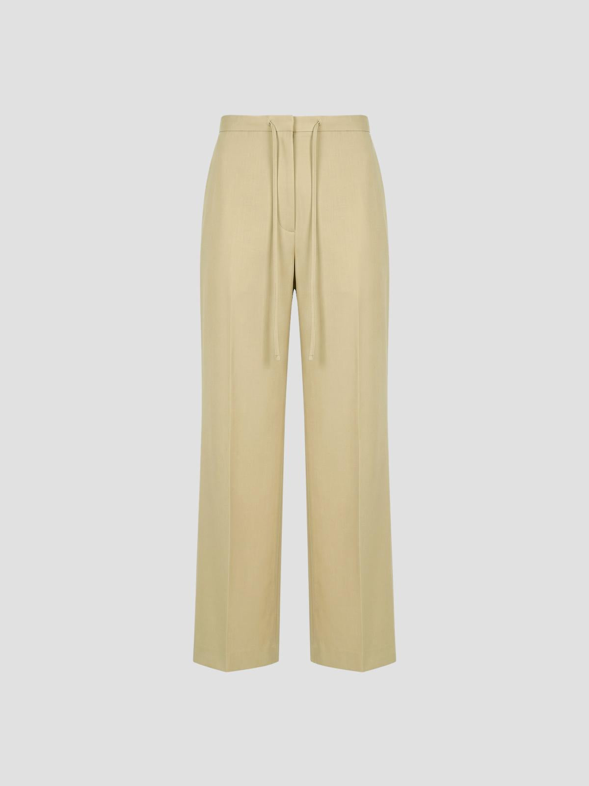 Relaxed drawstring trousers