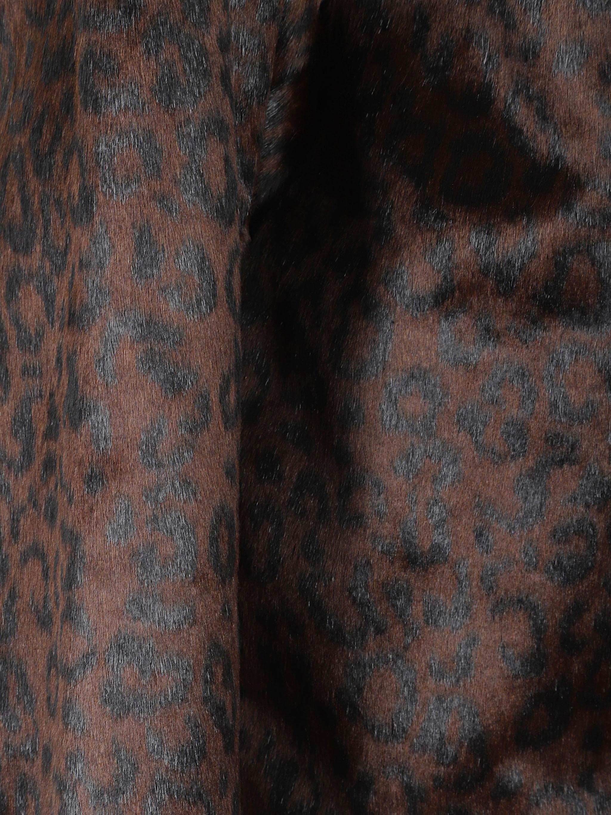 Valentina faux fur leopard jacket