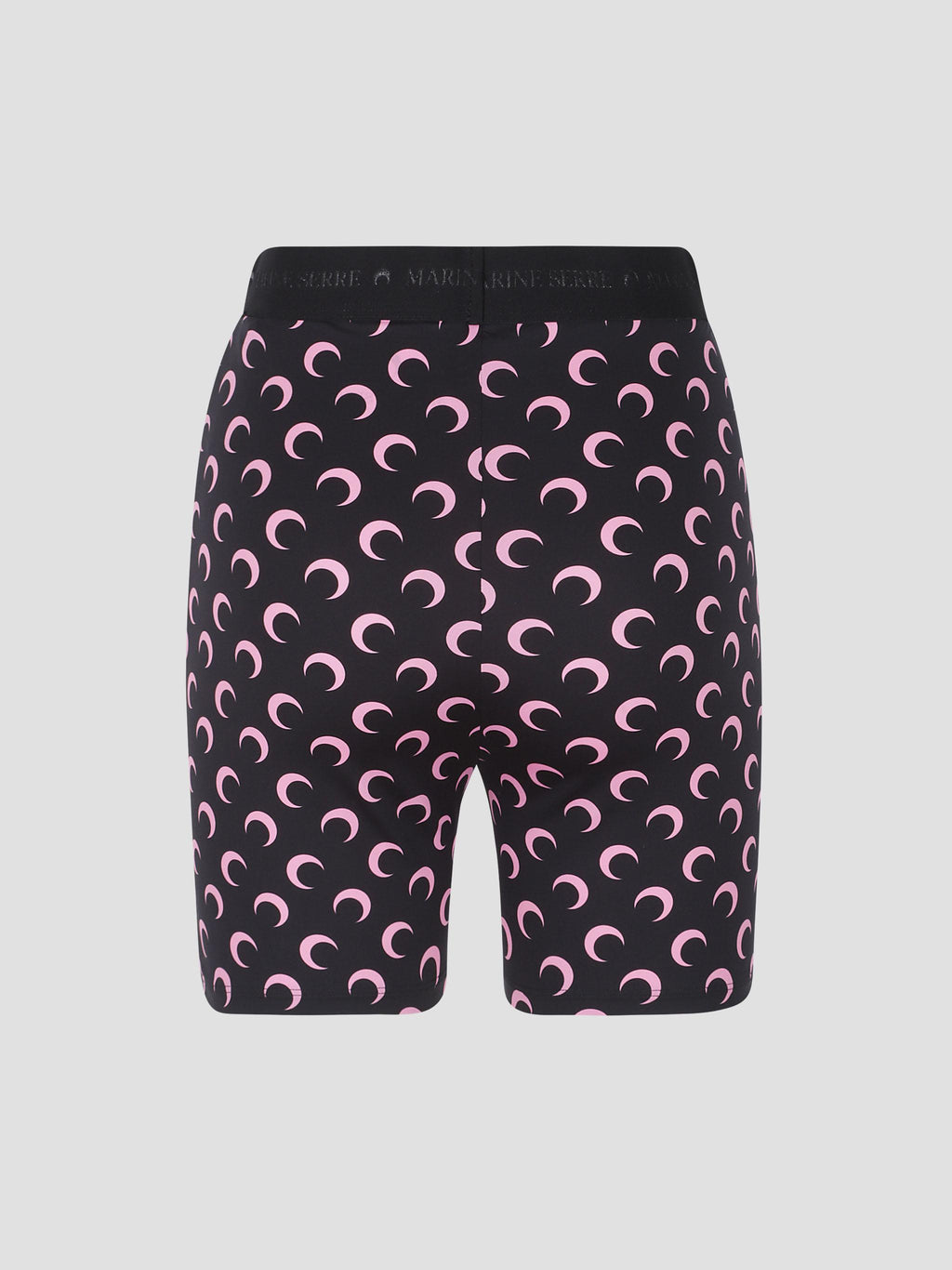 Moon printed biker shorts
