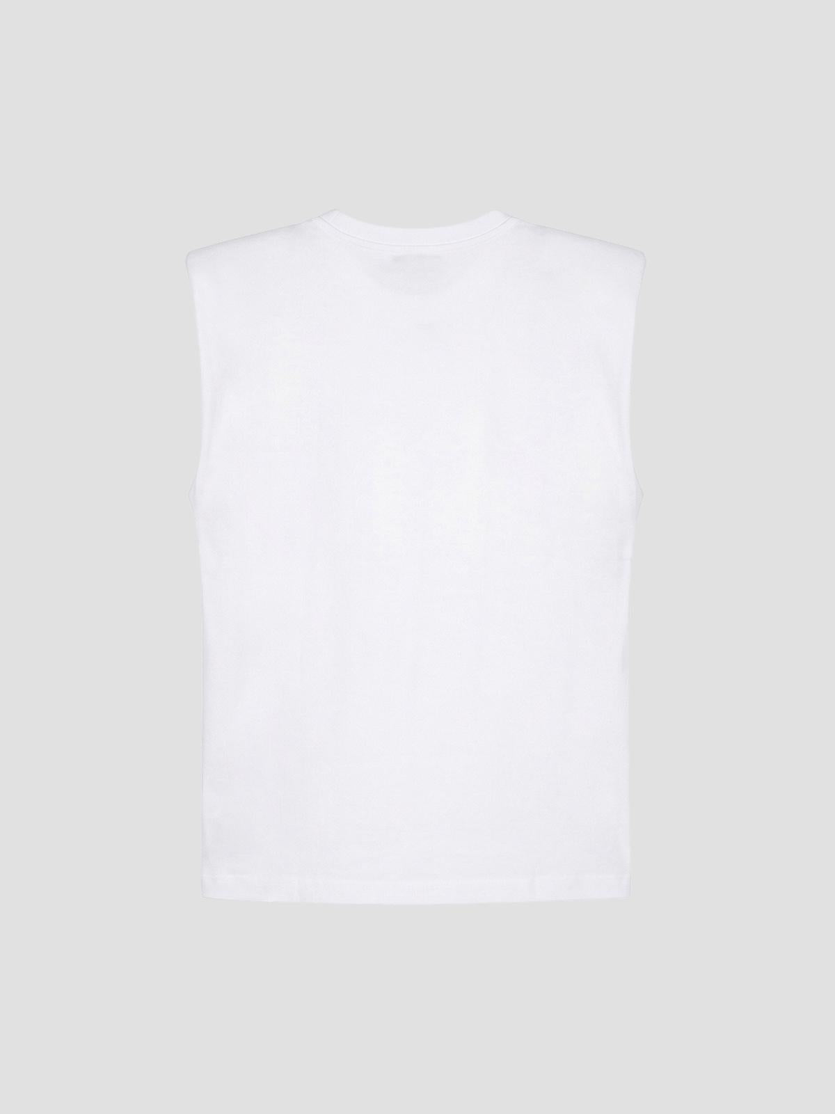 Eva padded shoulder muscle t-shirt