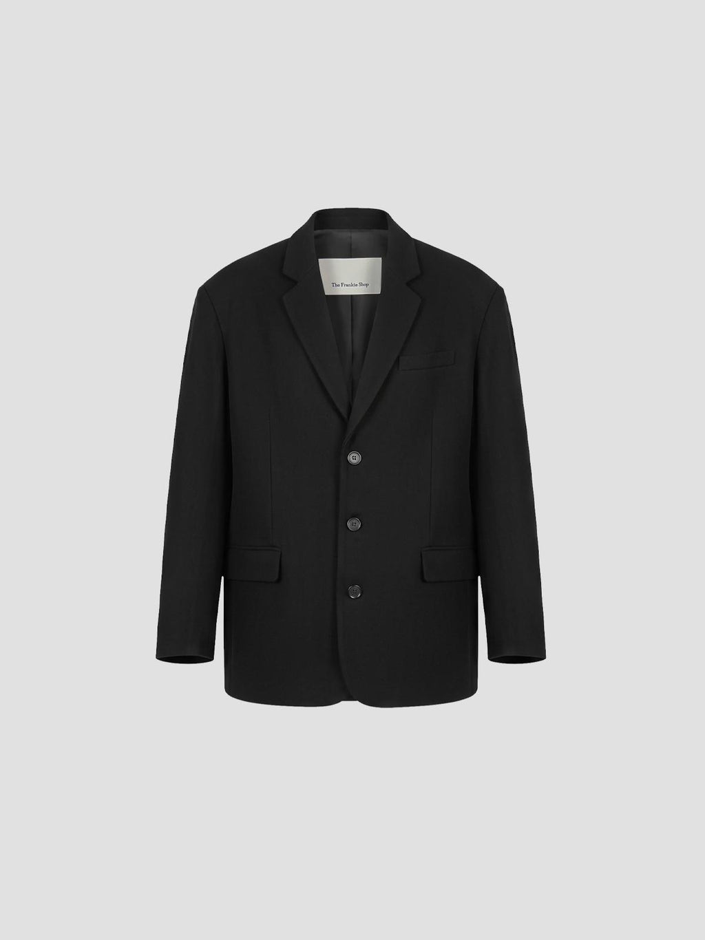 The Frankie Shop Gelso oversized blazer in black