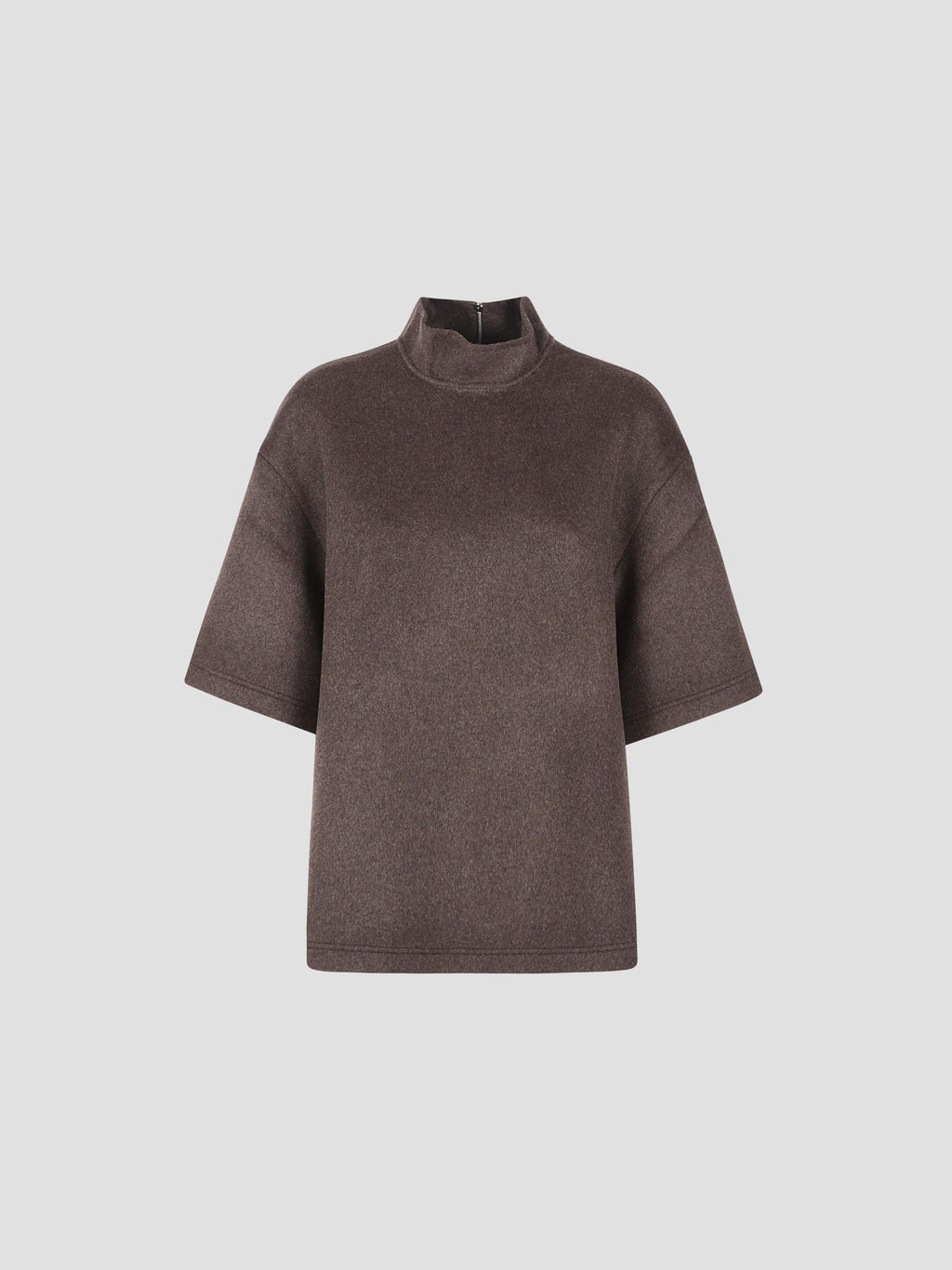 Delancey mock neck wool top