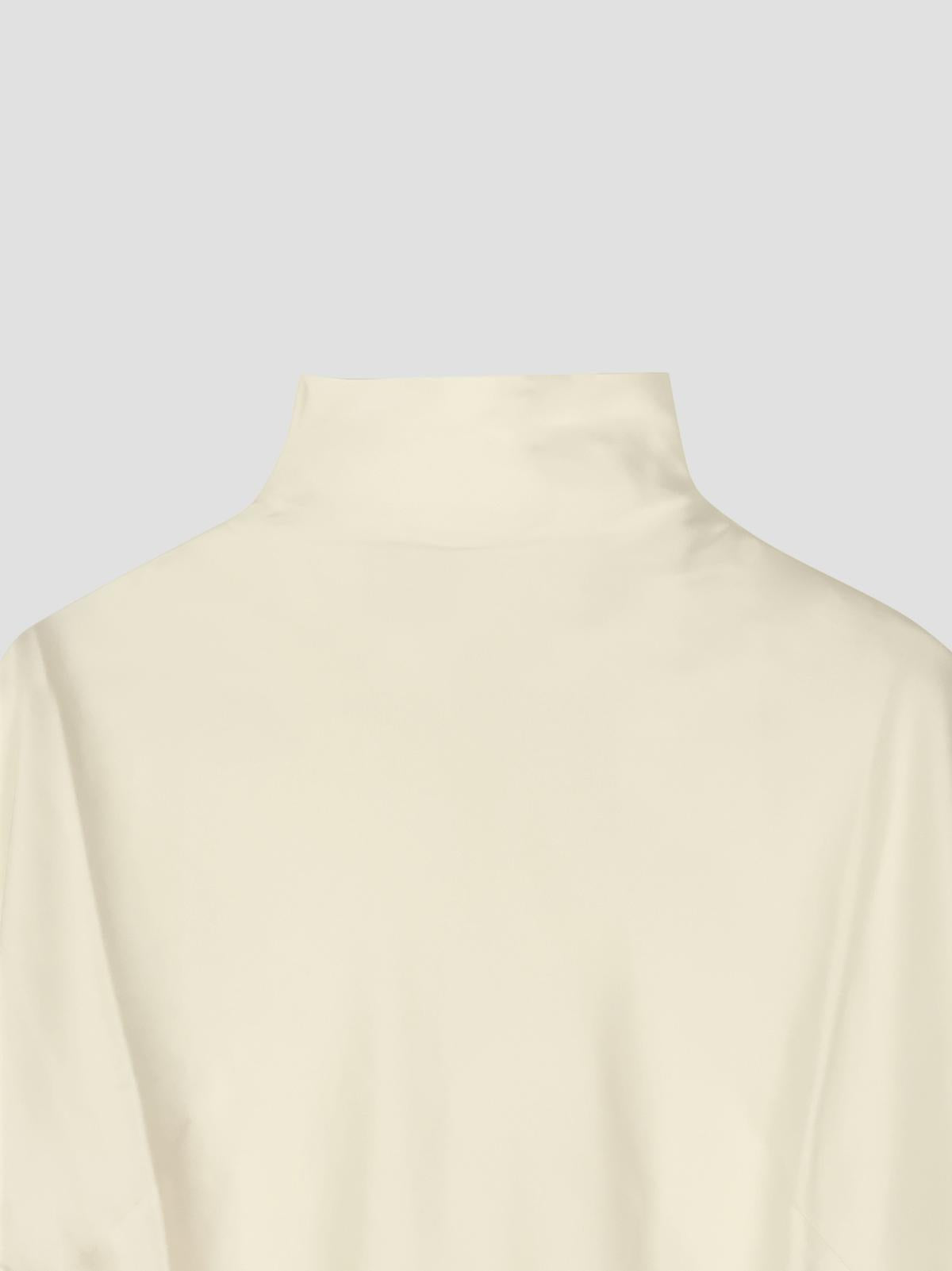 Satin waisted top