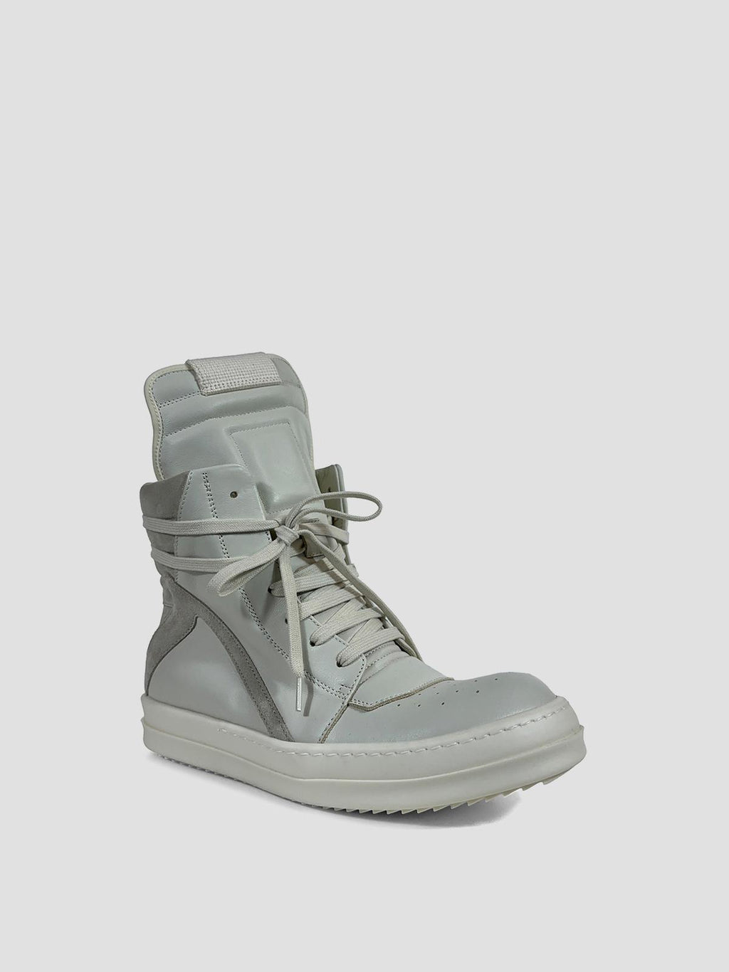 Geobasket leather shoes