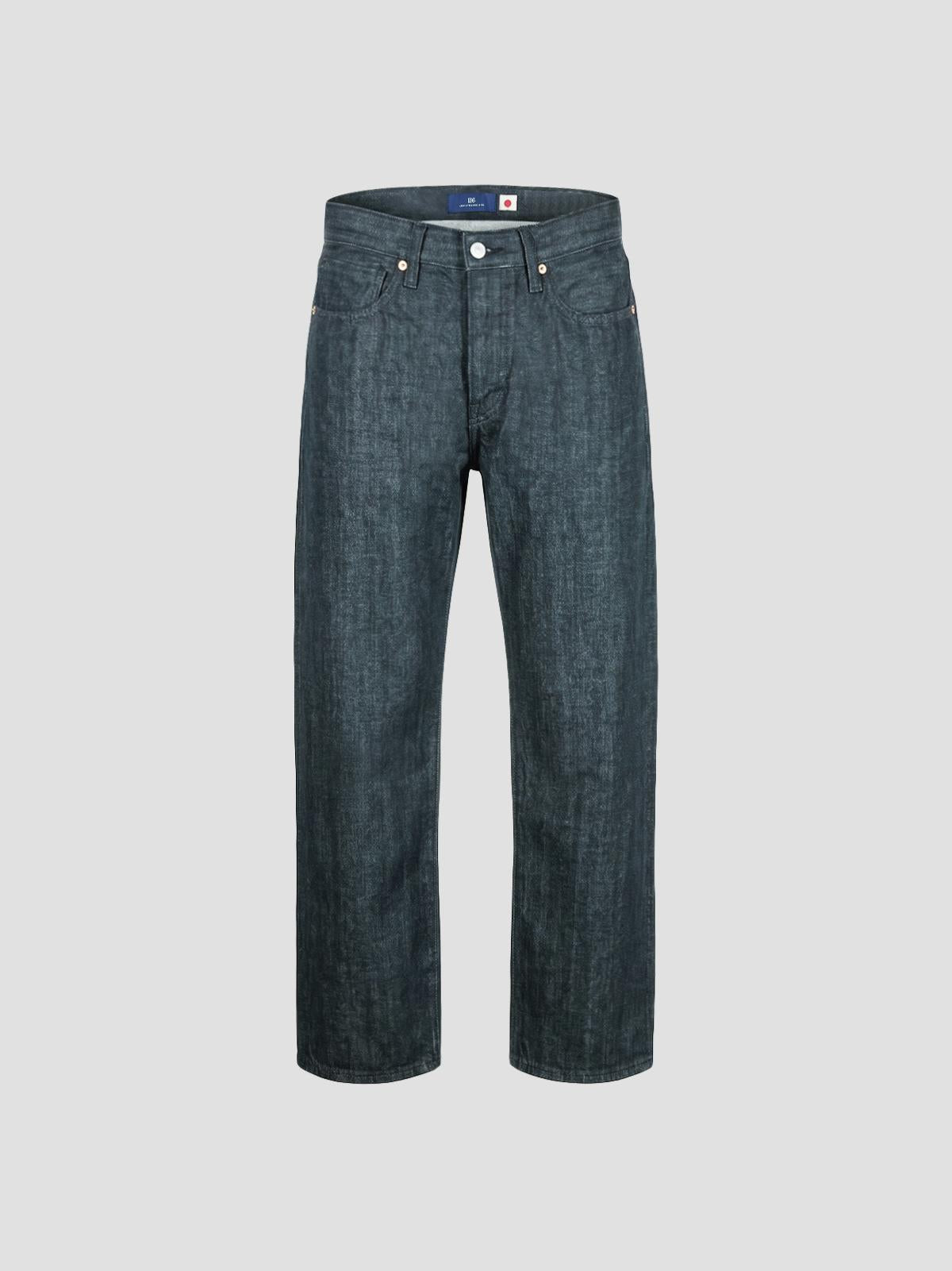 Blue tab marker loose bt black one wash moj
