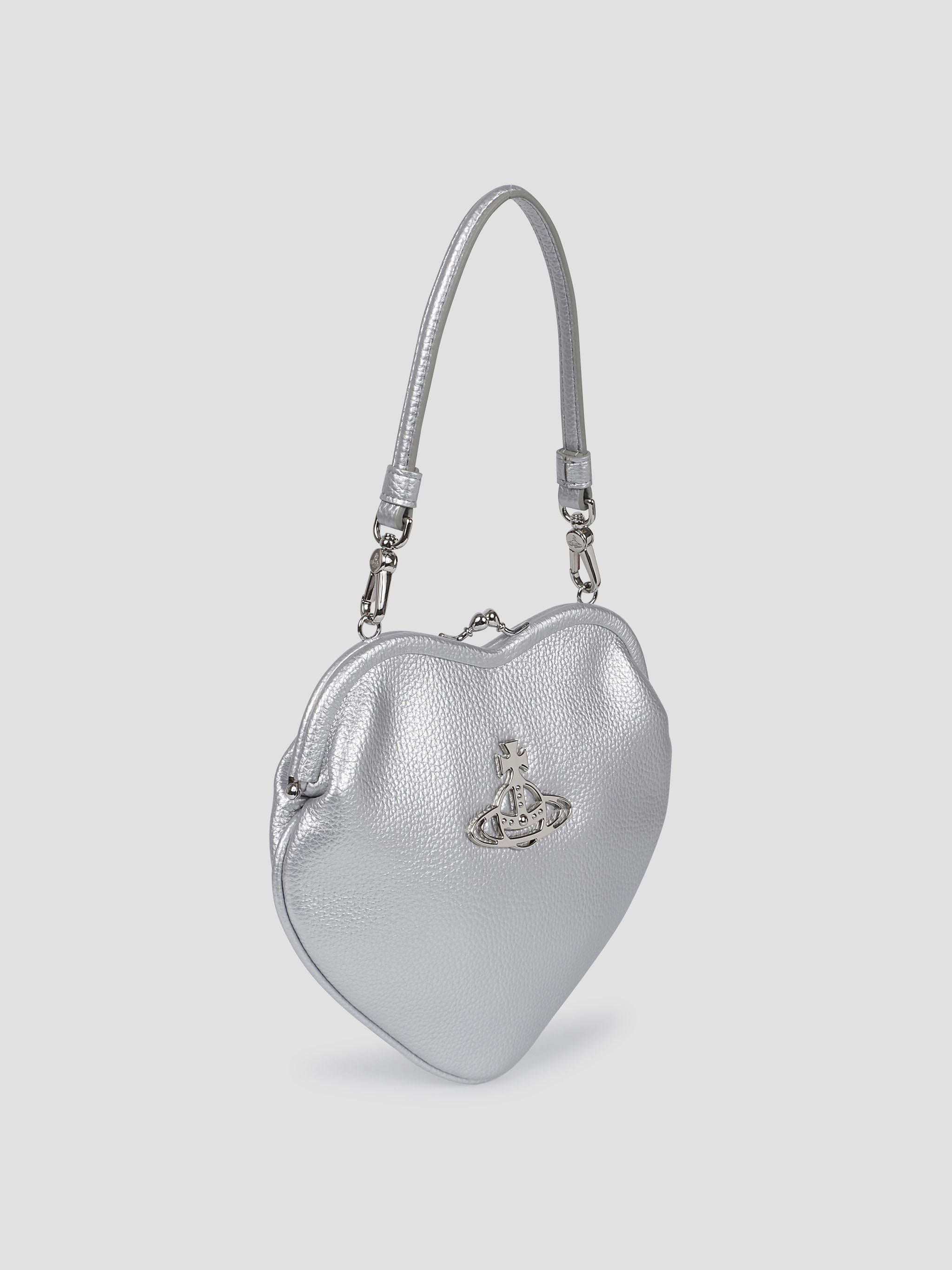 Belle heart frame purse
