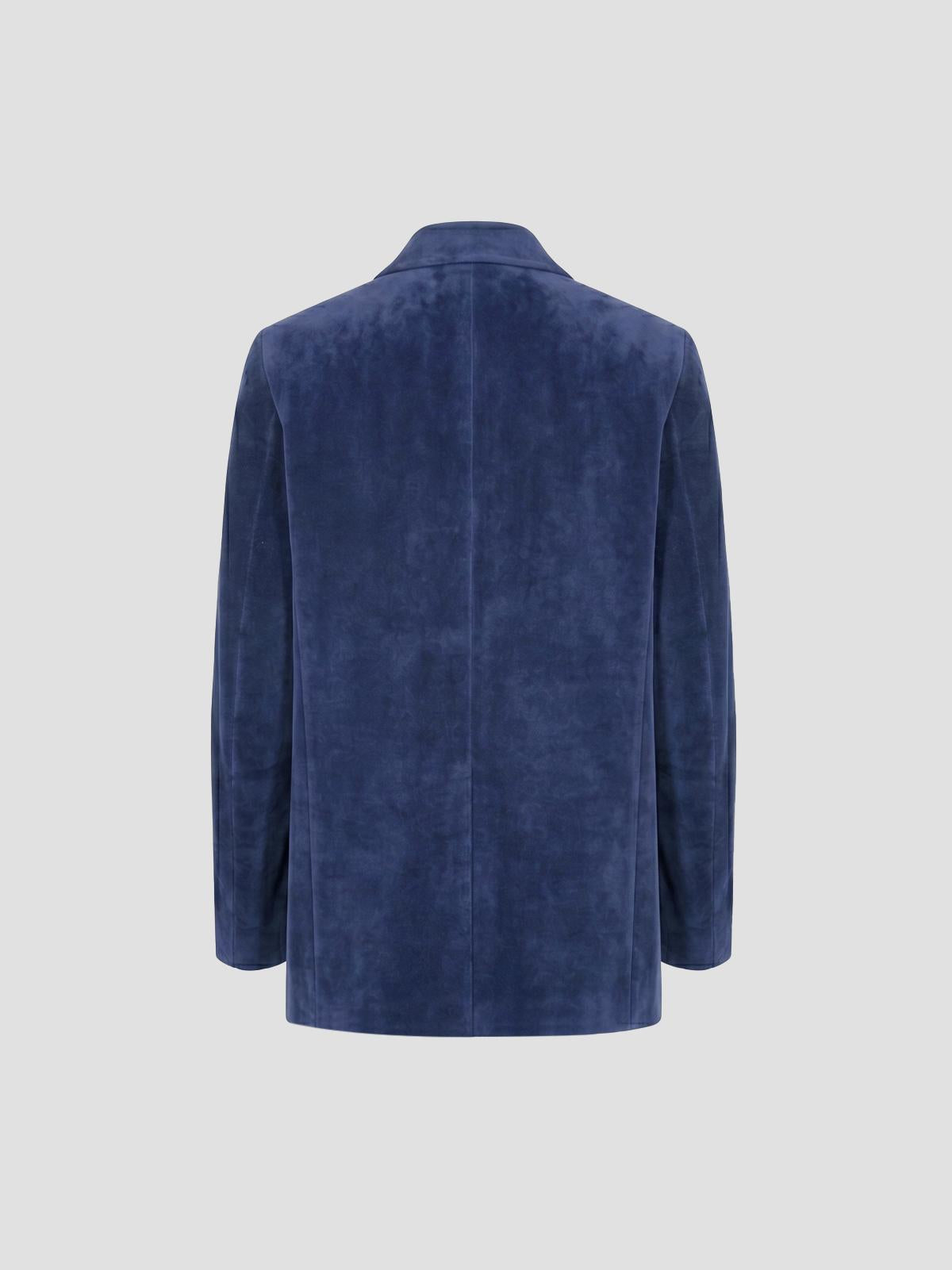 Suede blazer