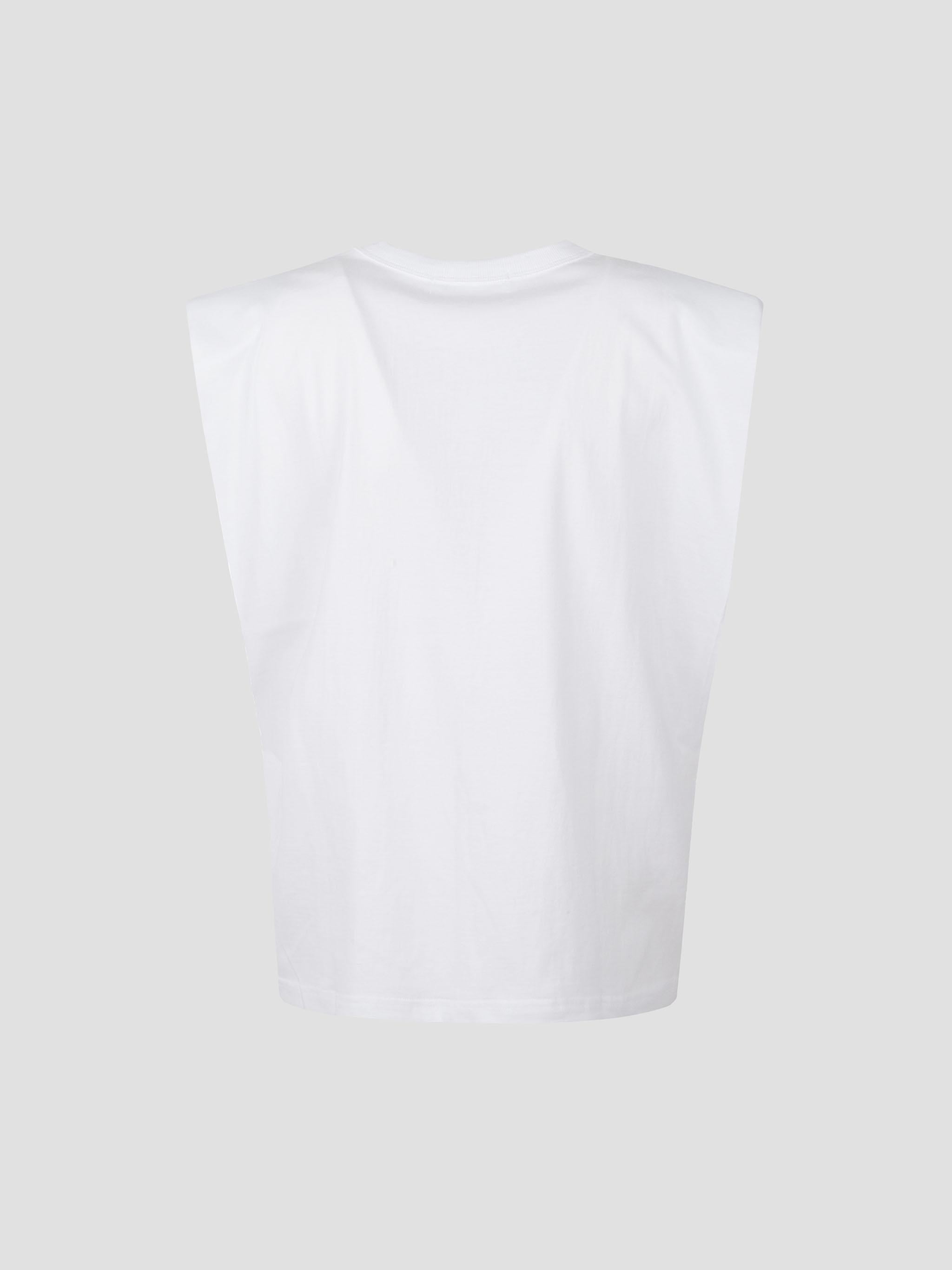 Eva padded shoulder muscle t-shirt