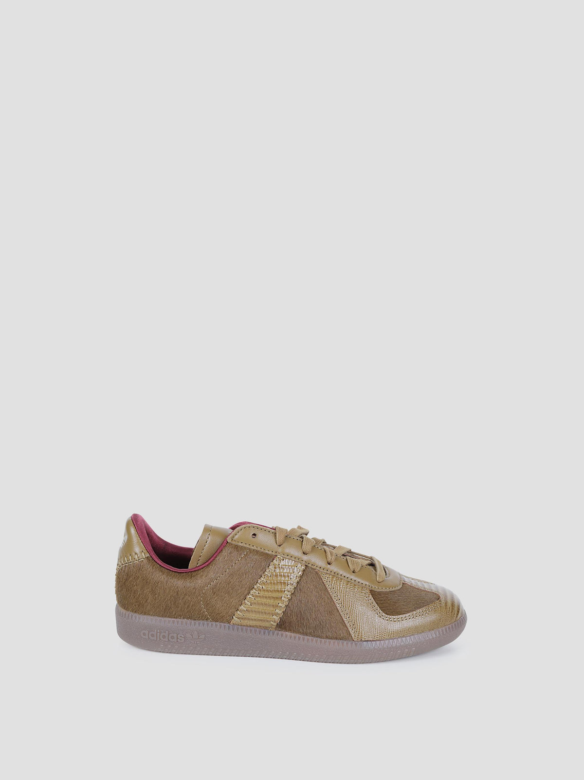 Wales bonner bw army pony hair sneakers khaki