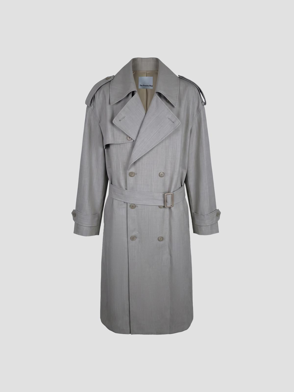 Dursley oversized trench coat