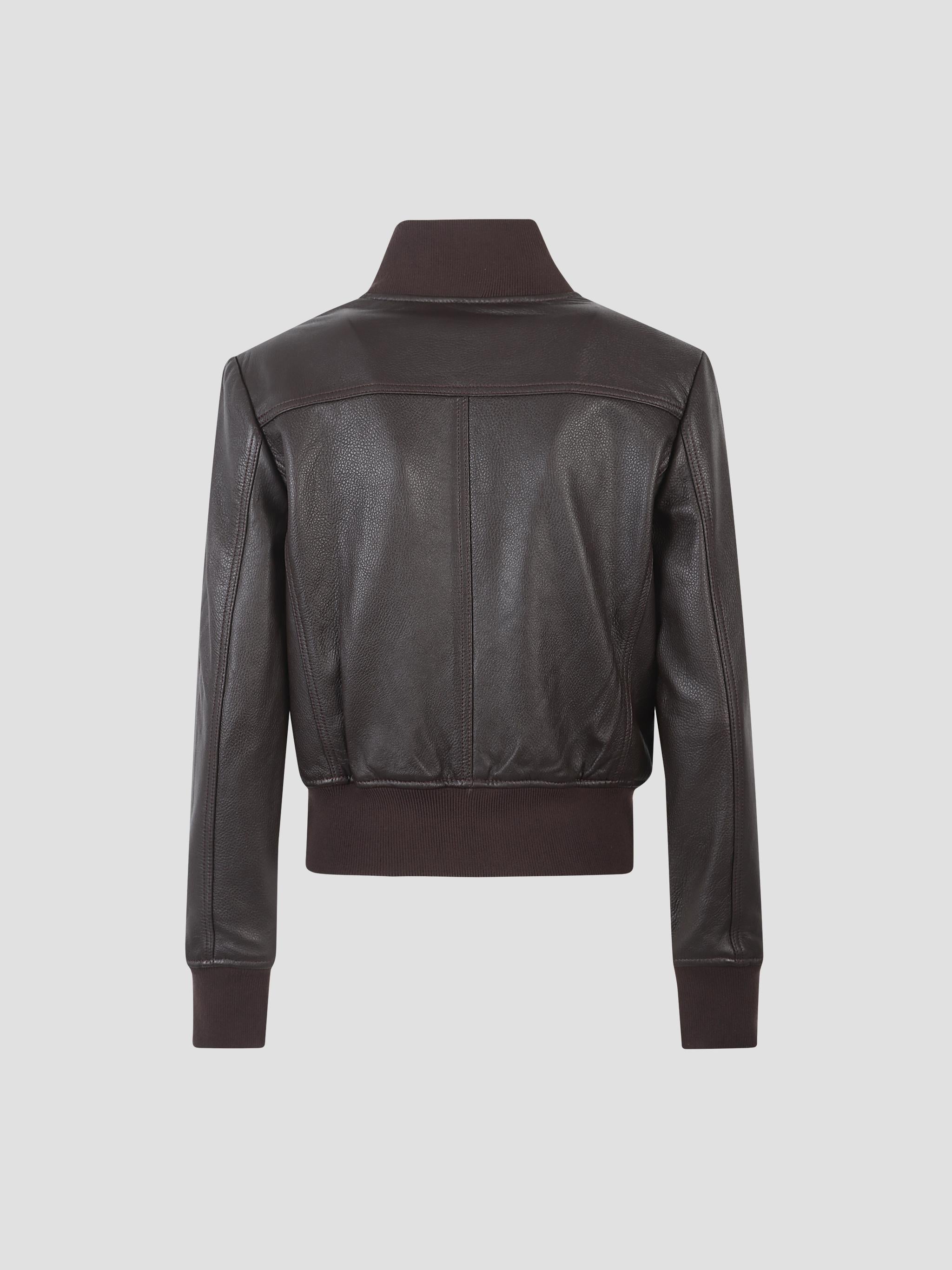 Tobias leather jacket