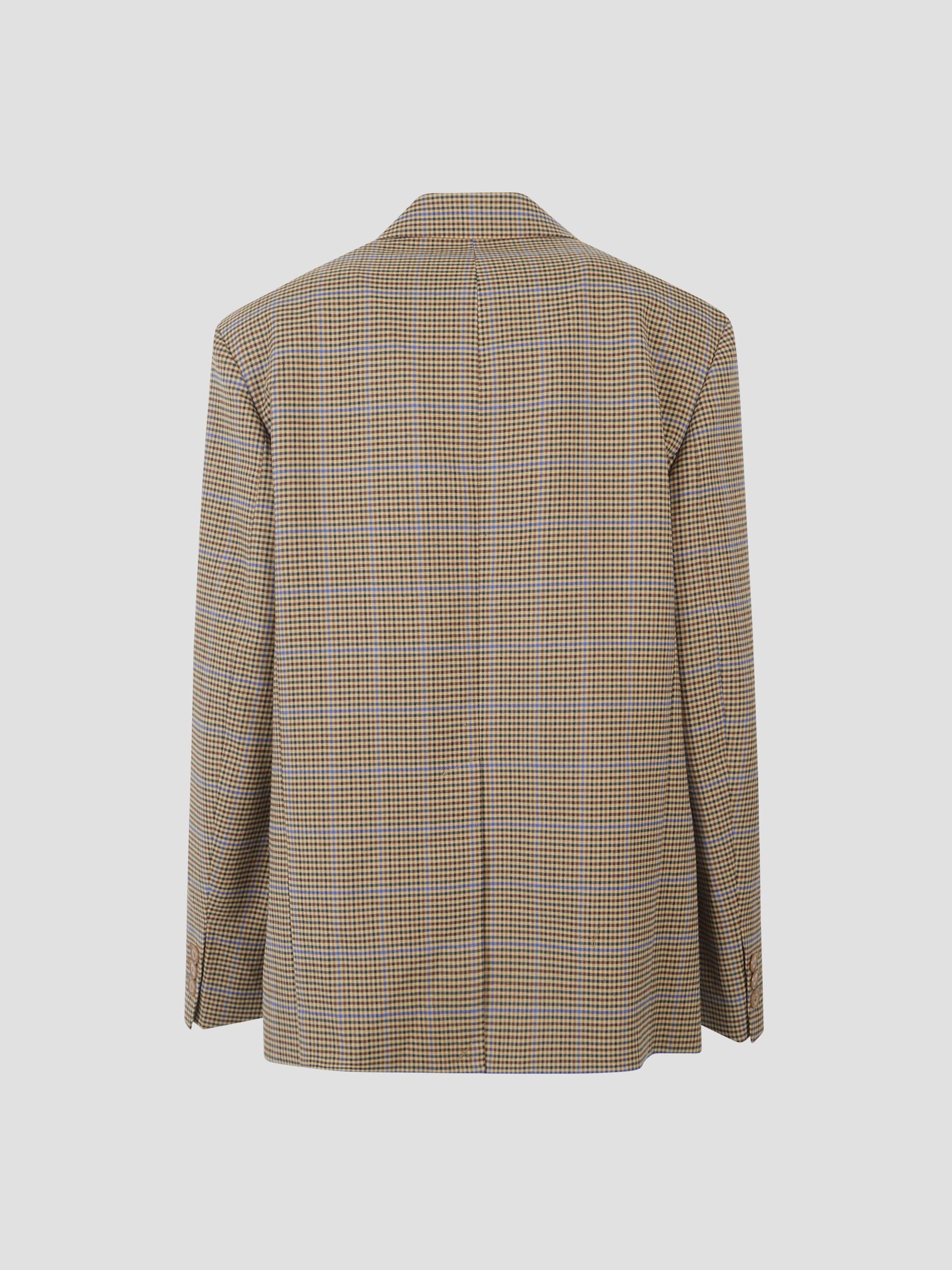 Lyra oversized houndstooth blazer
