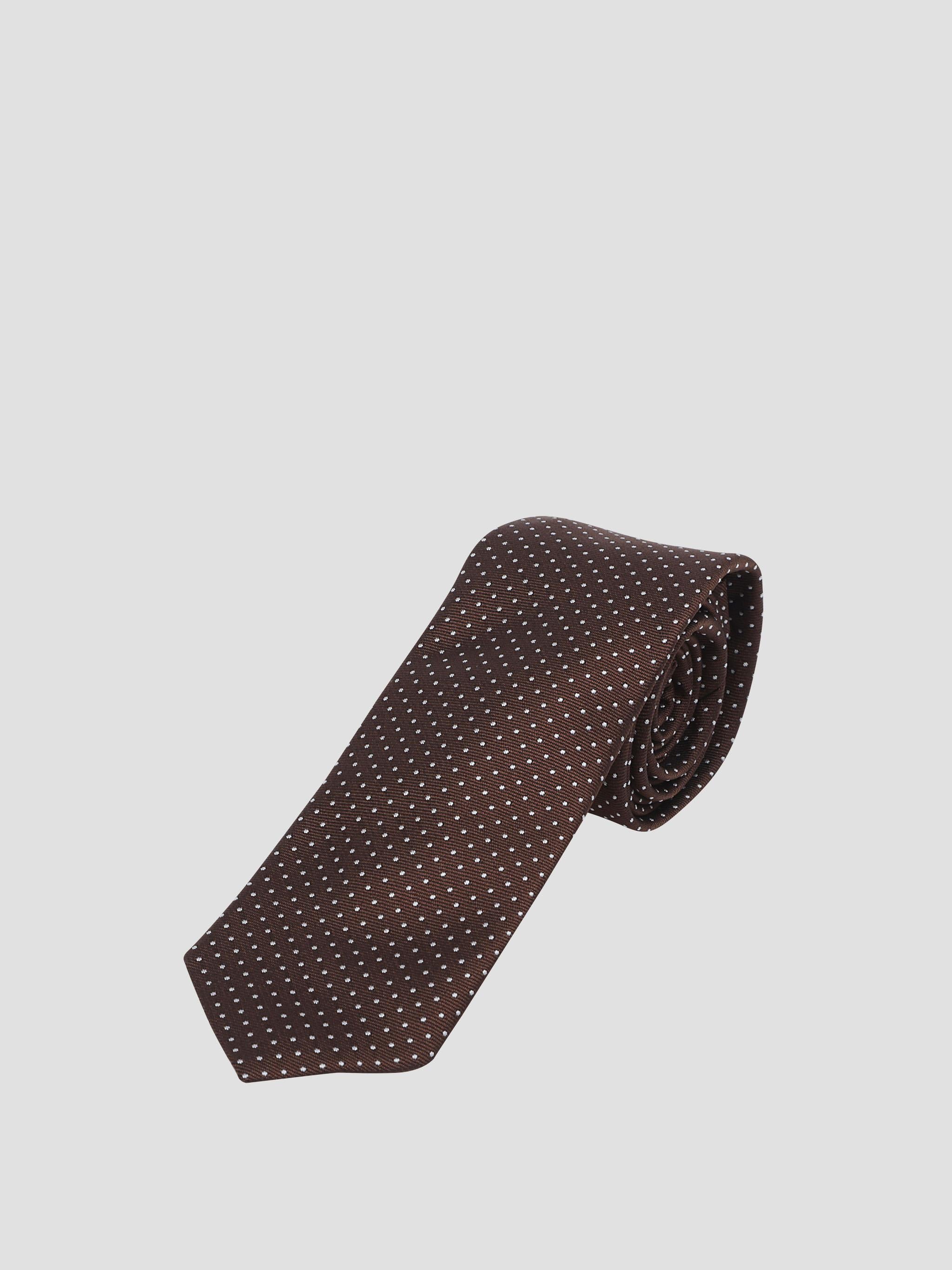 Lene dotted jacquard tie