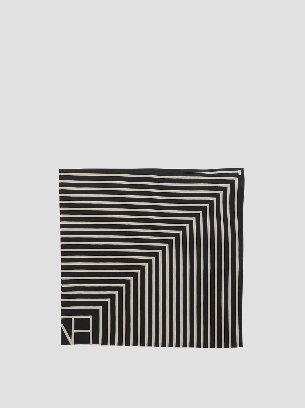 Signature monogram silk scarf