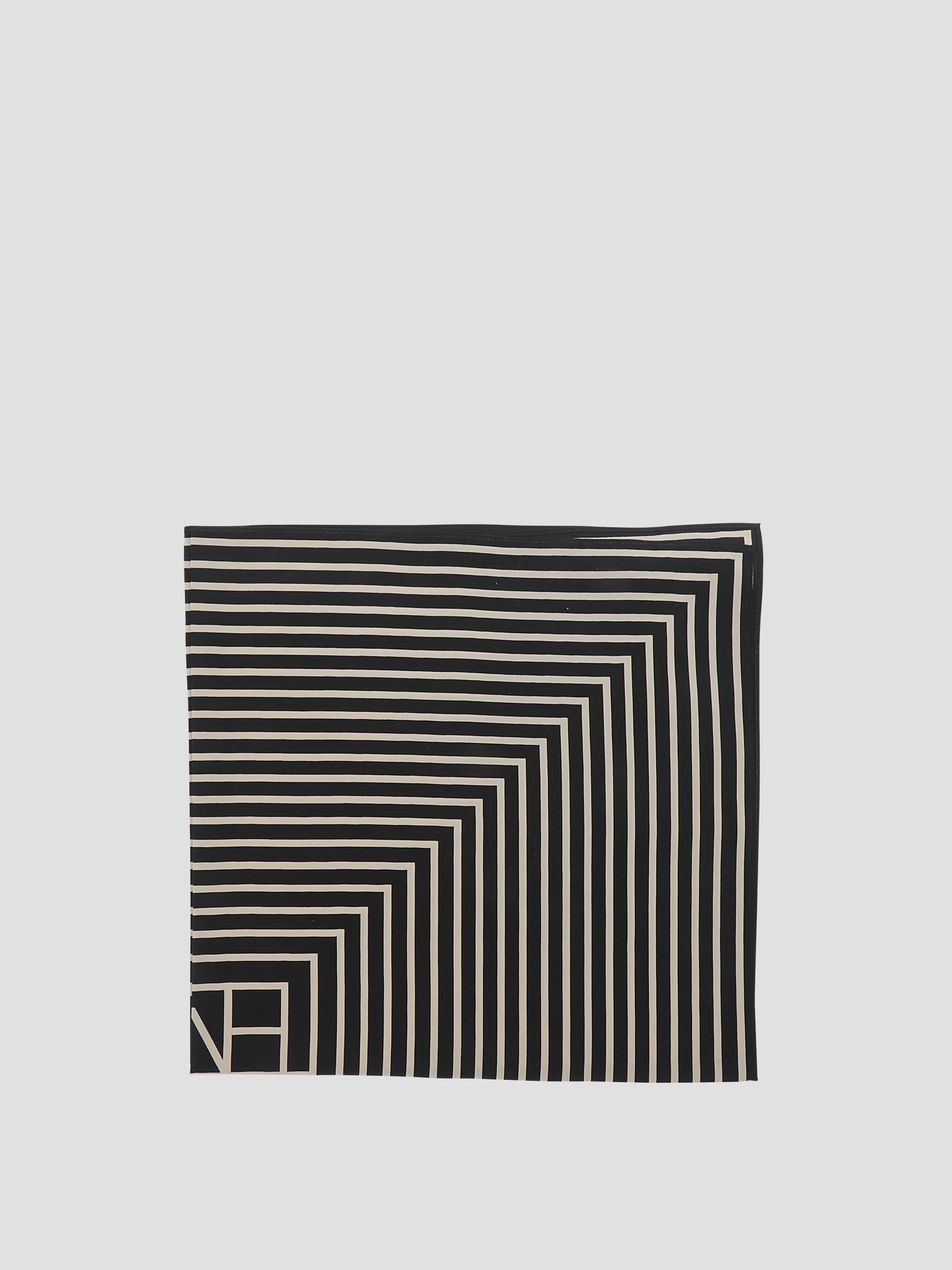 Signature monogram silk scarf