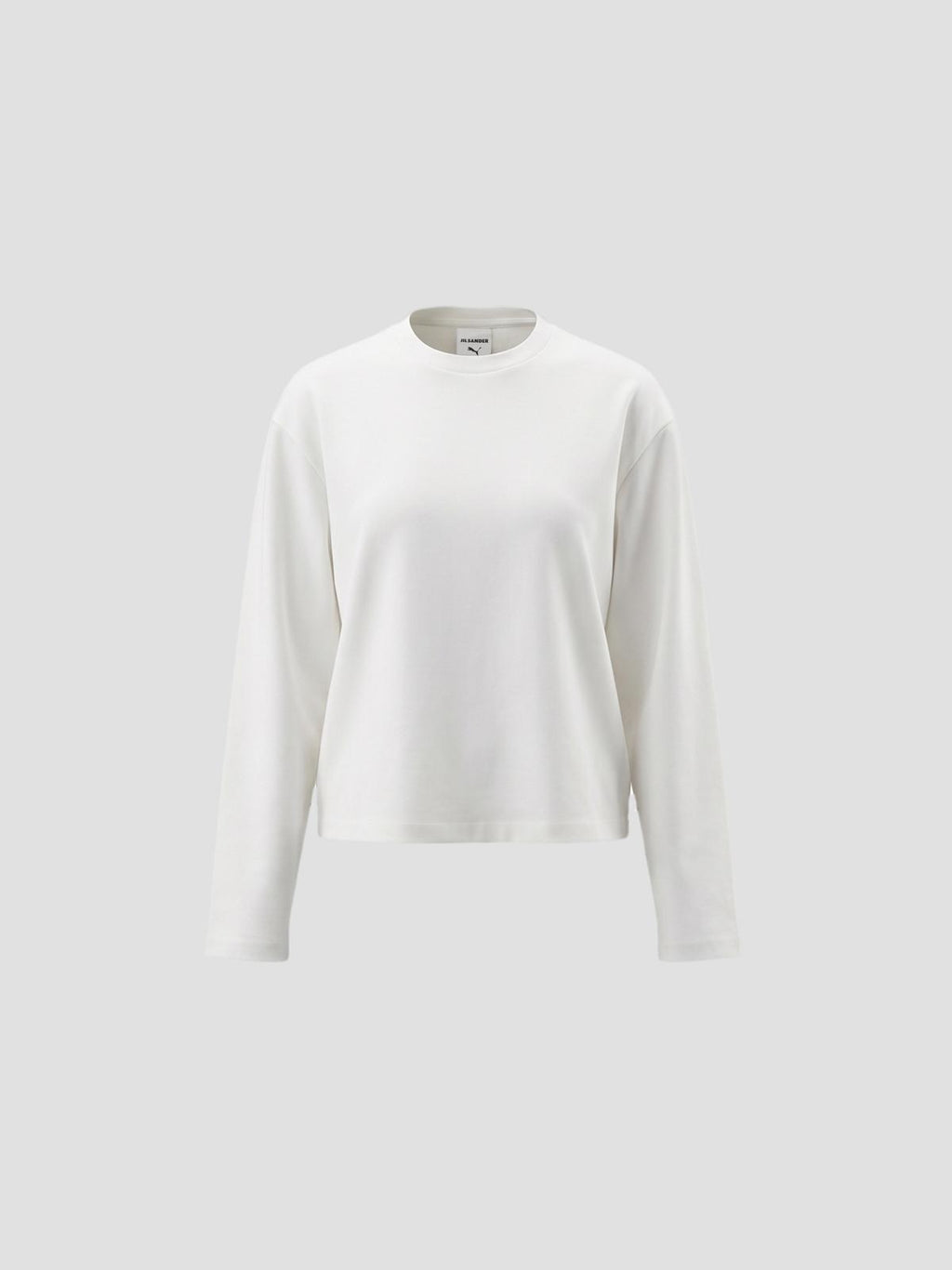 PUMA x Jil Sander long-sleeve T-shirt in white