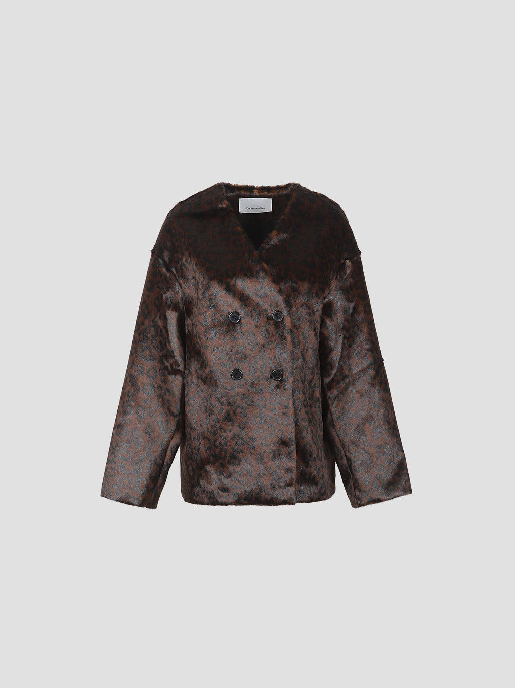 Valentina faux fur leopard jacket