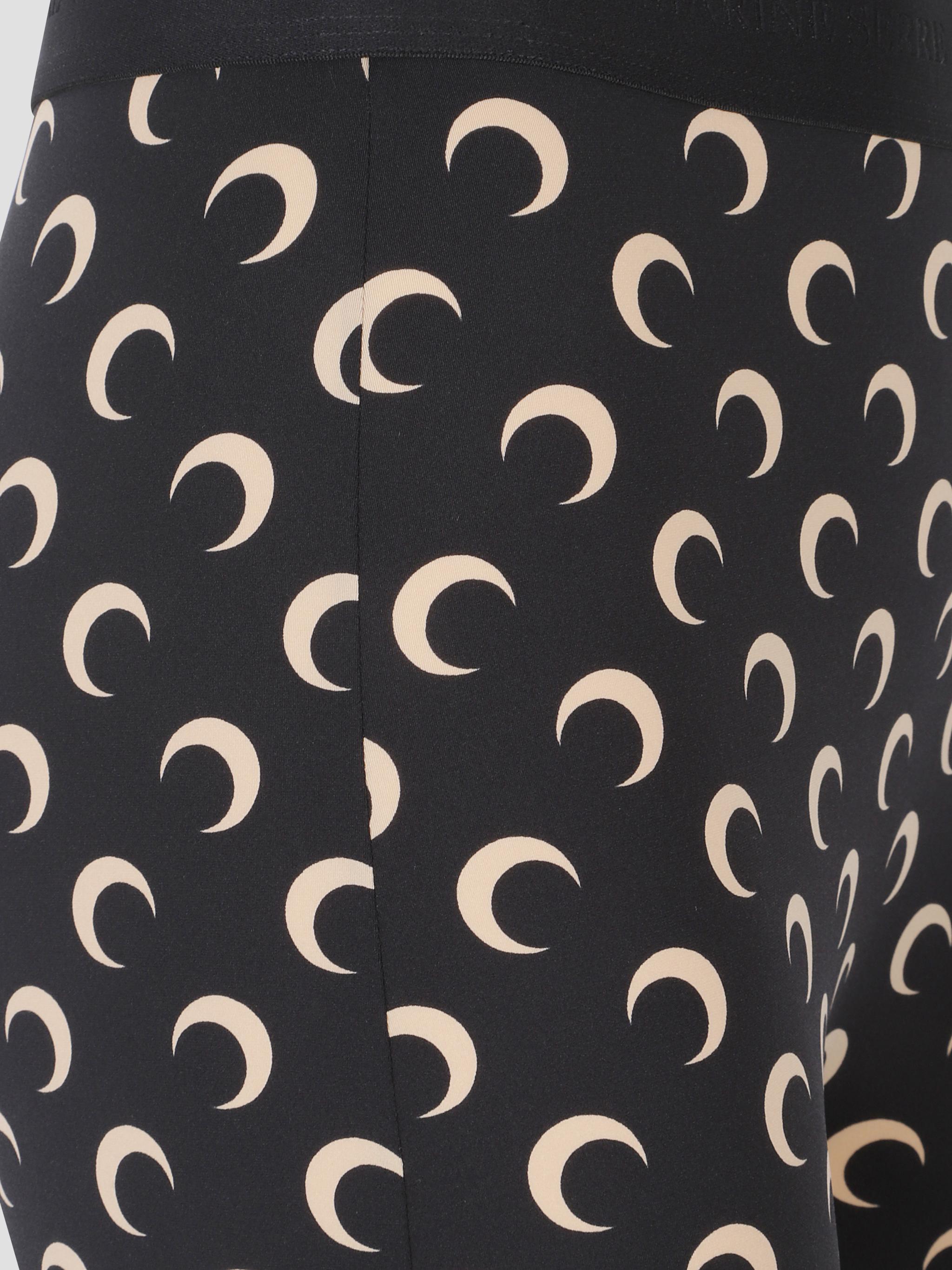 Moon printed capri pants