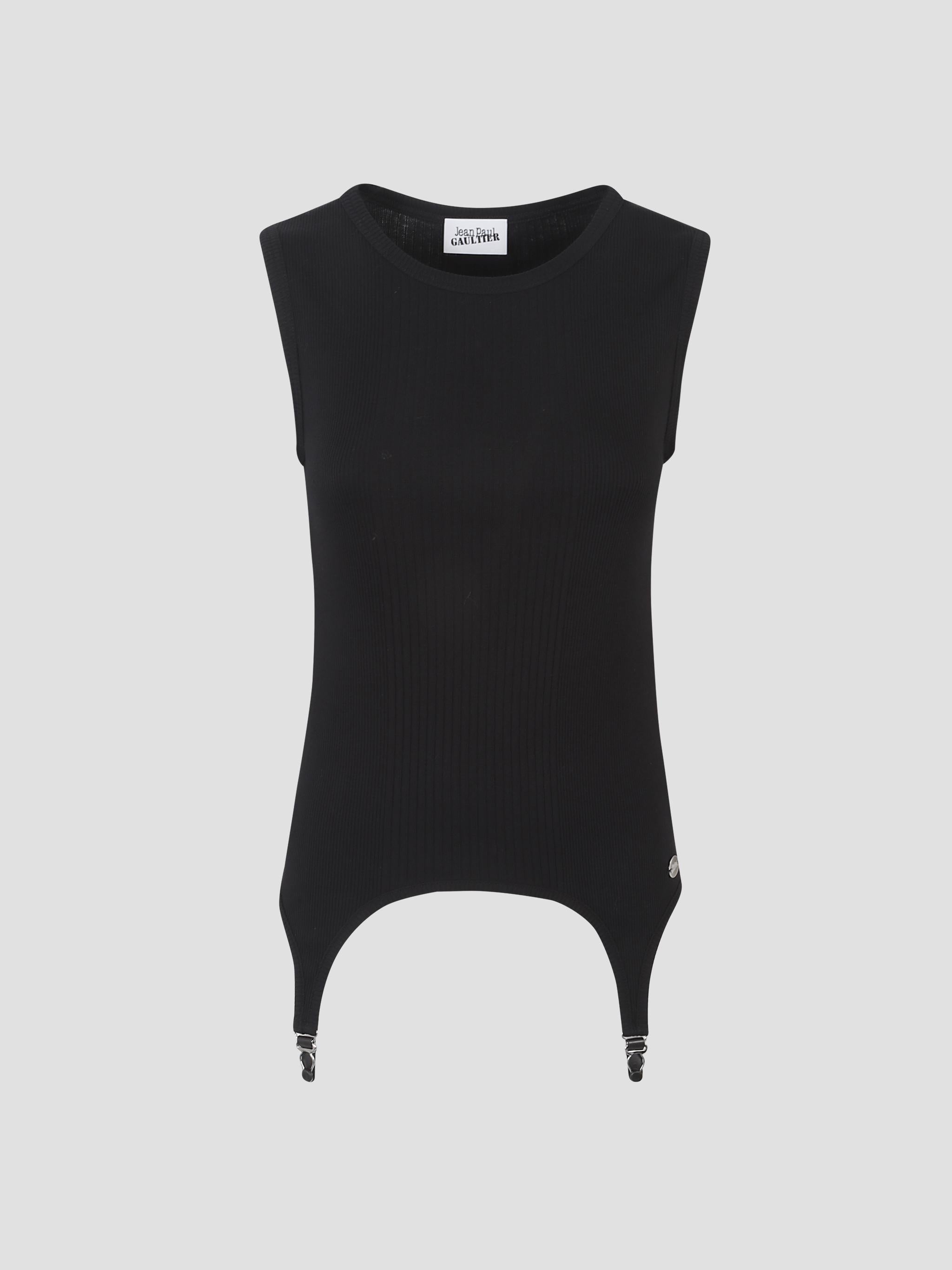 Cotton ribbed tank top