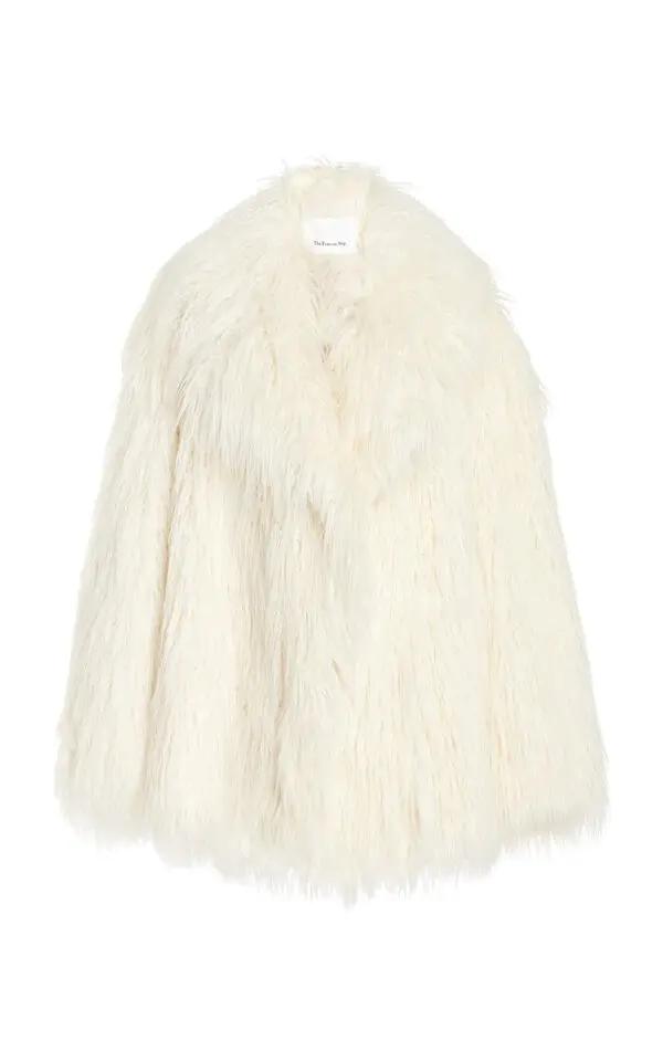Liza short faux fur coat