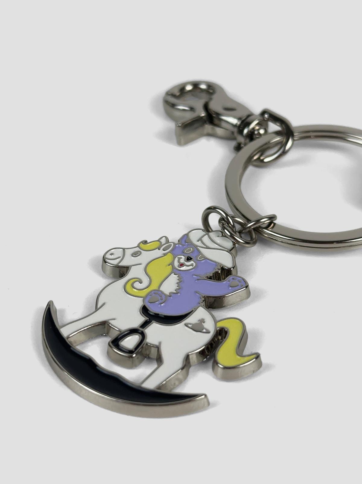 Rockinghorse teddy keyring