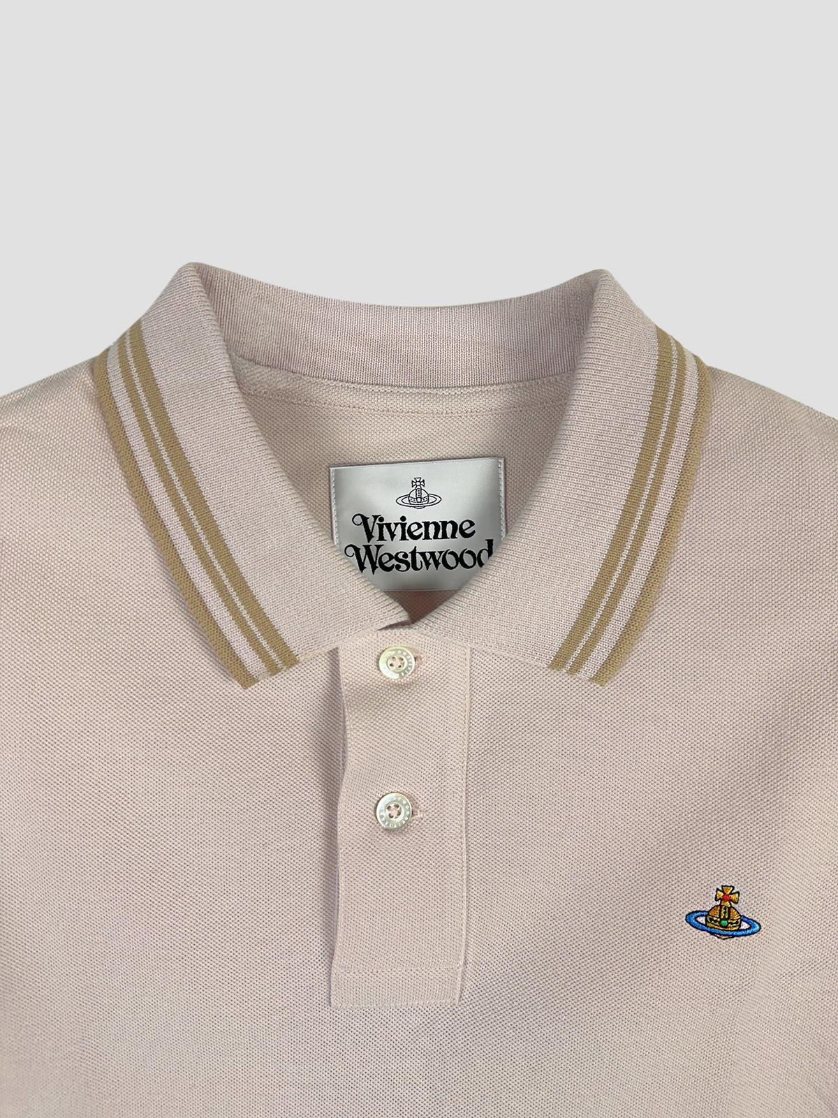 Vivienne Westwood ノースリーブポロシャツ ベージュ メンズ用 Vivienne Westwood トップス | SSENSE 日本