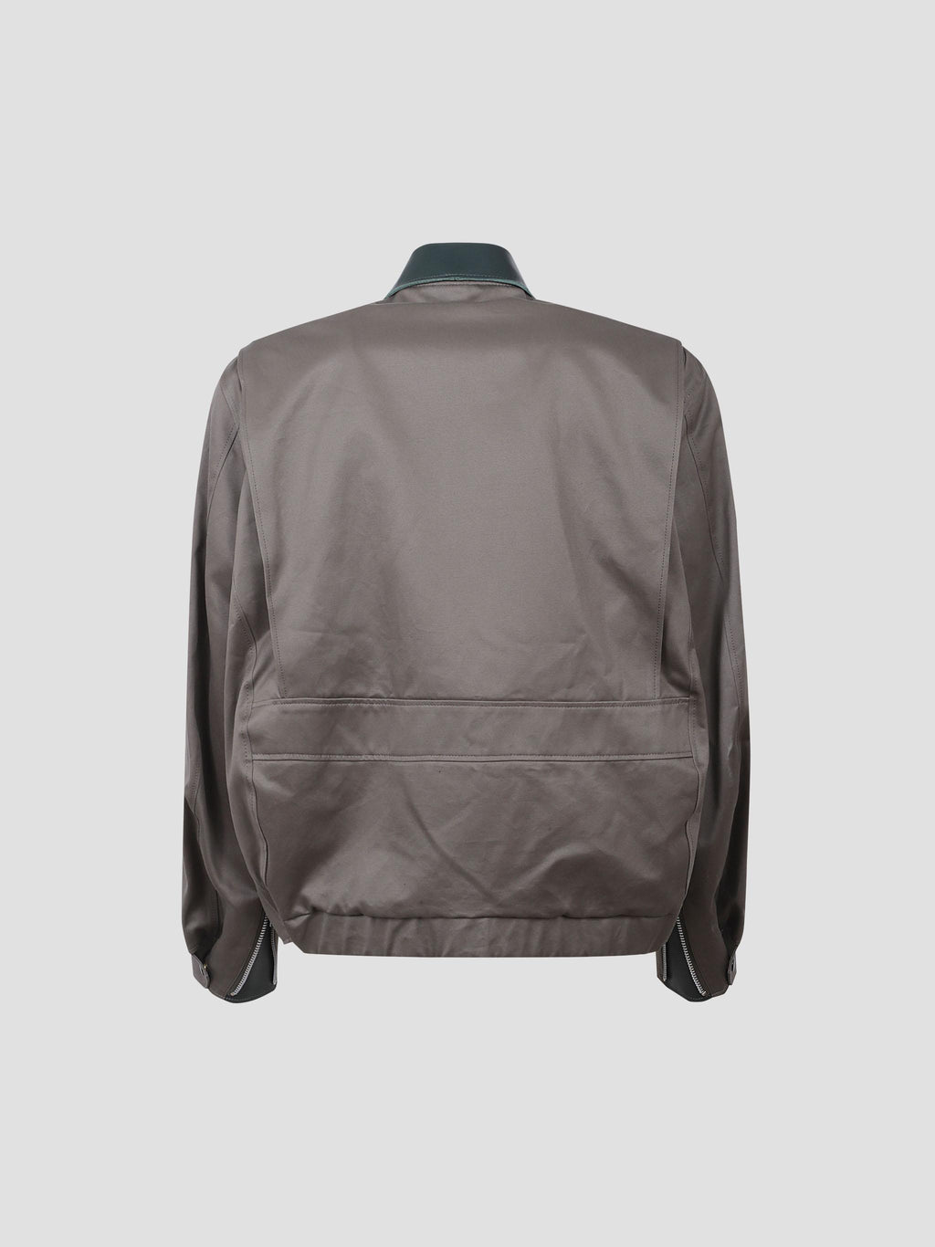 Cotton chino blouson