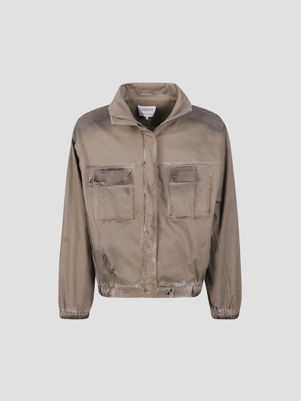 Barrau hand-distressed jacket