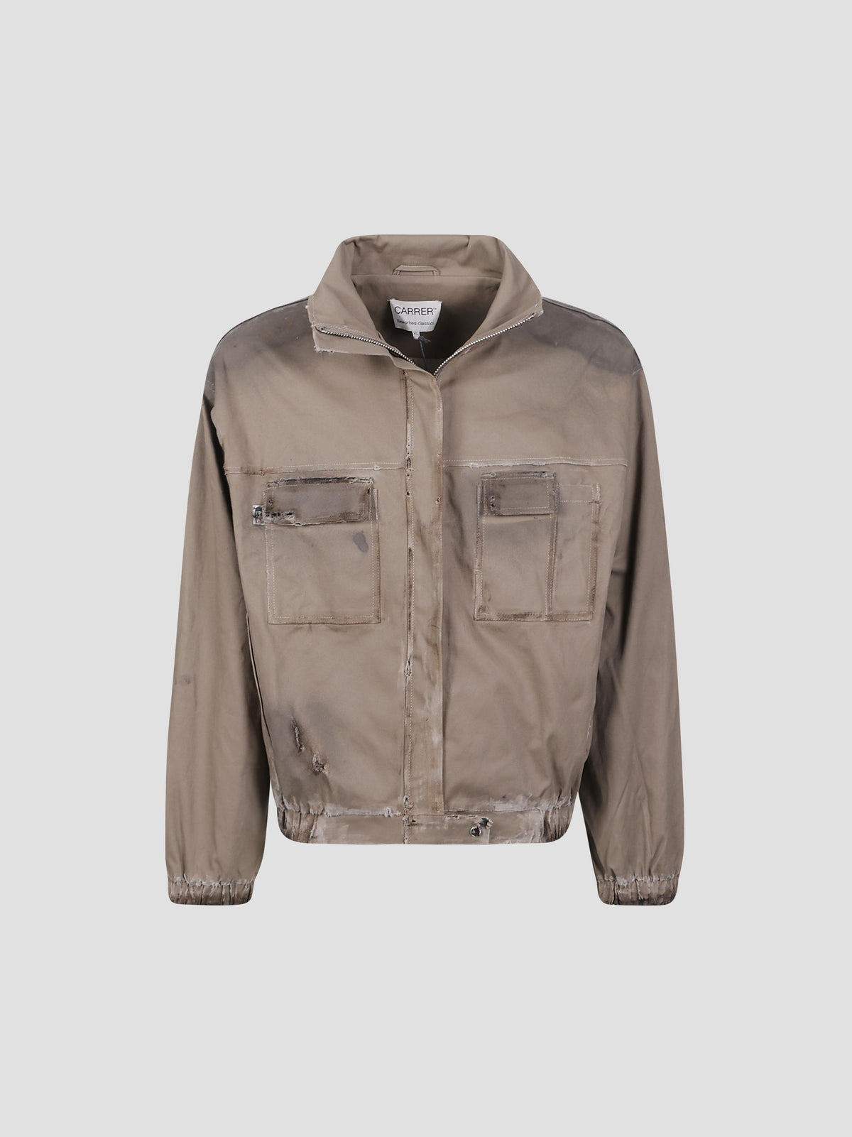 Barrau hand-distressed jacket