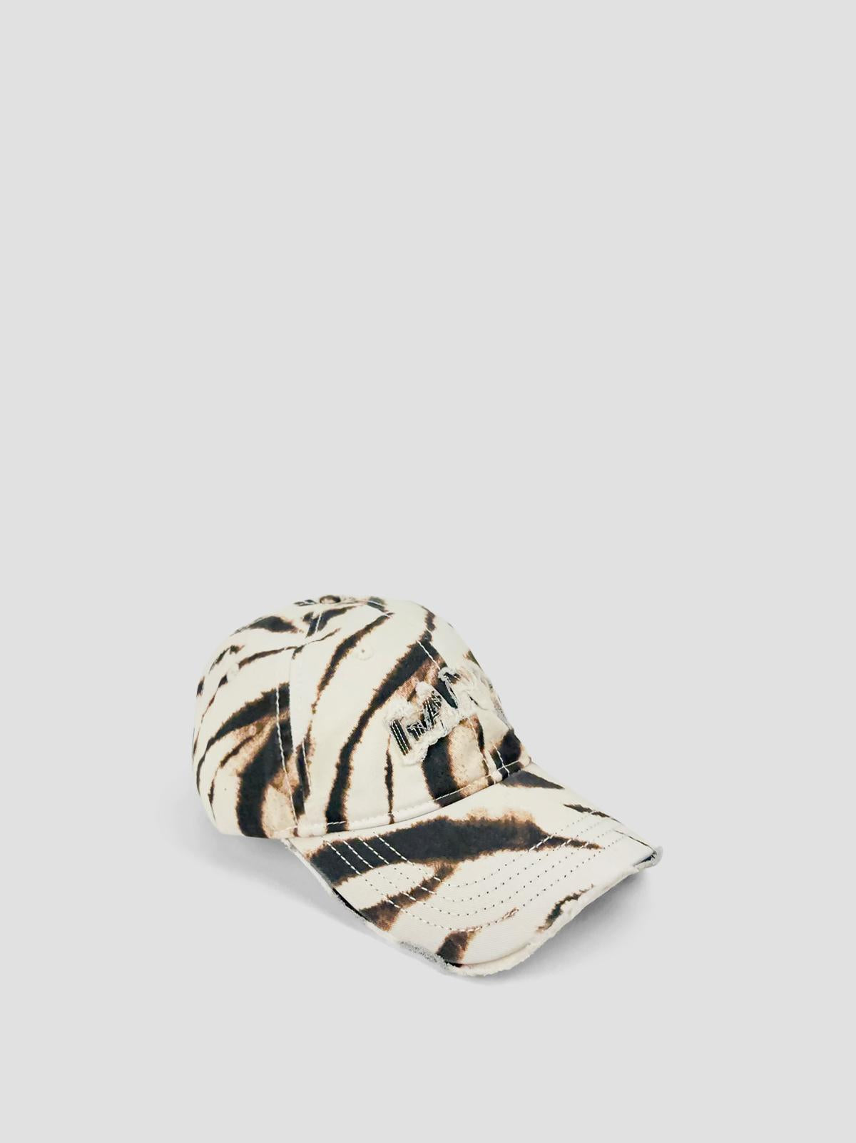 Washed cotton cap