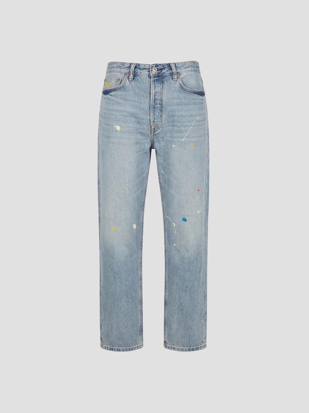 Ht daicock printed jeans