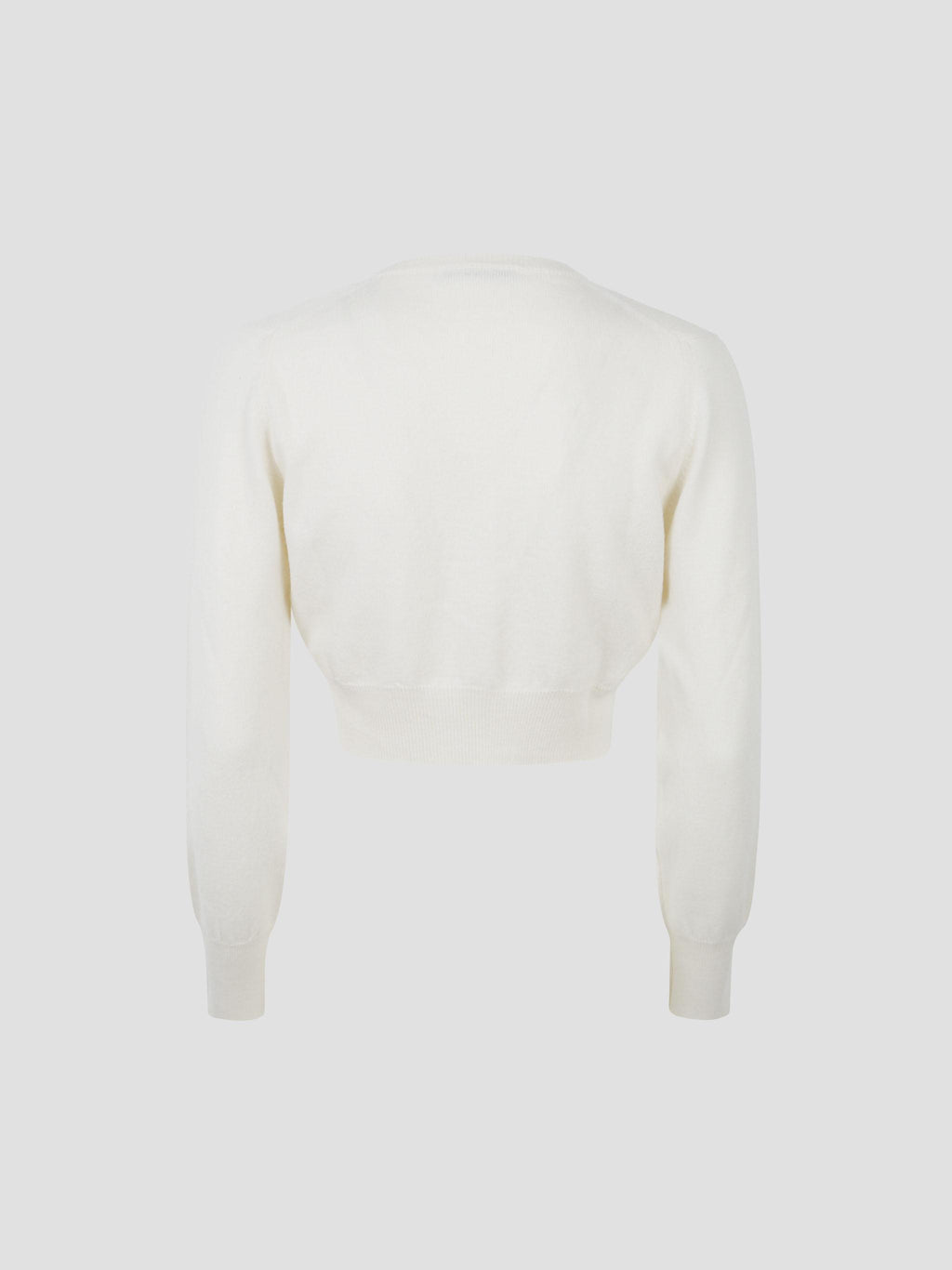 Cropped cardigan with little fish