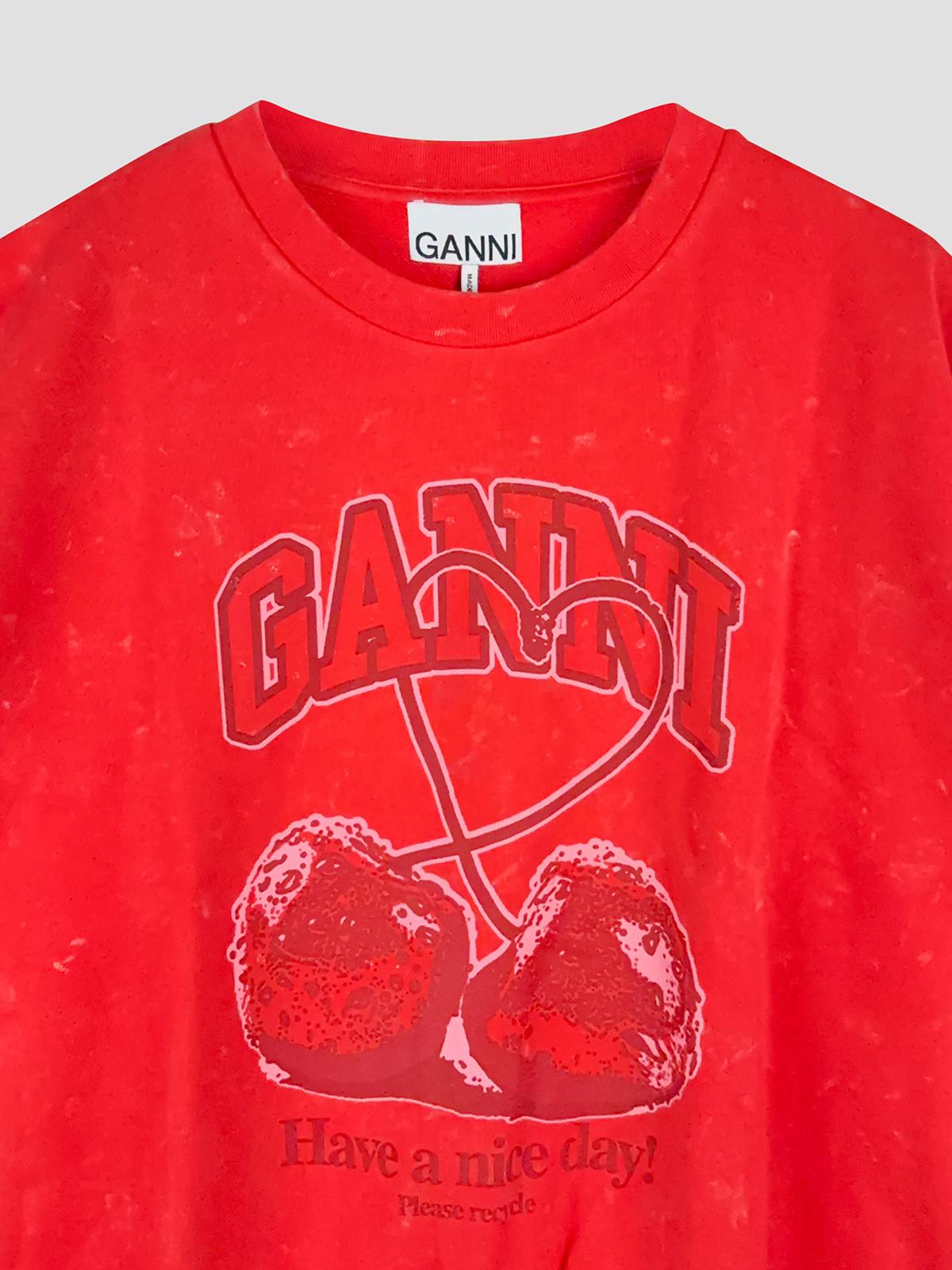 Cherry graphic sweatshirt