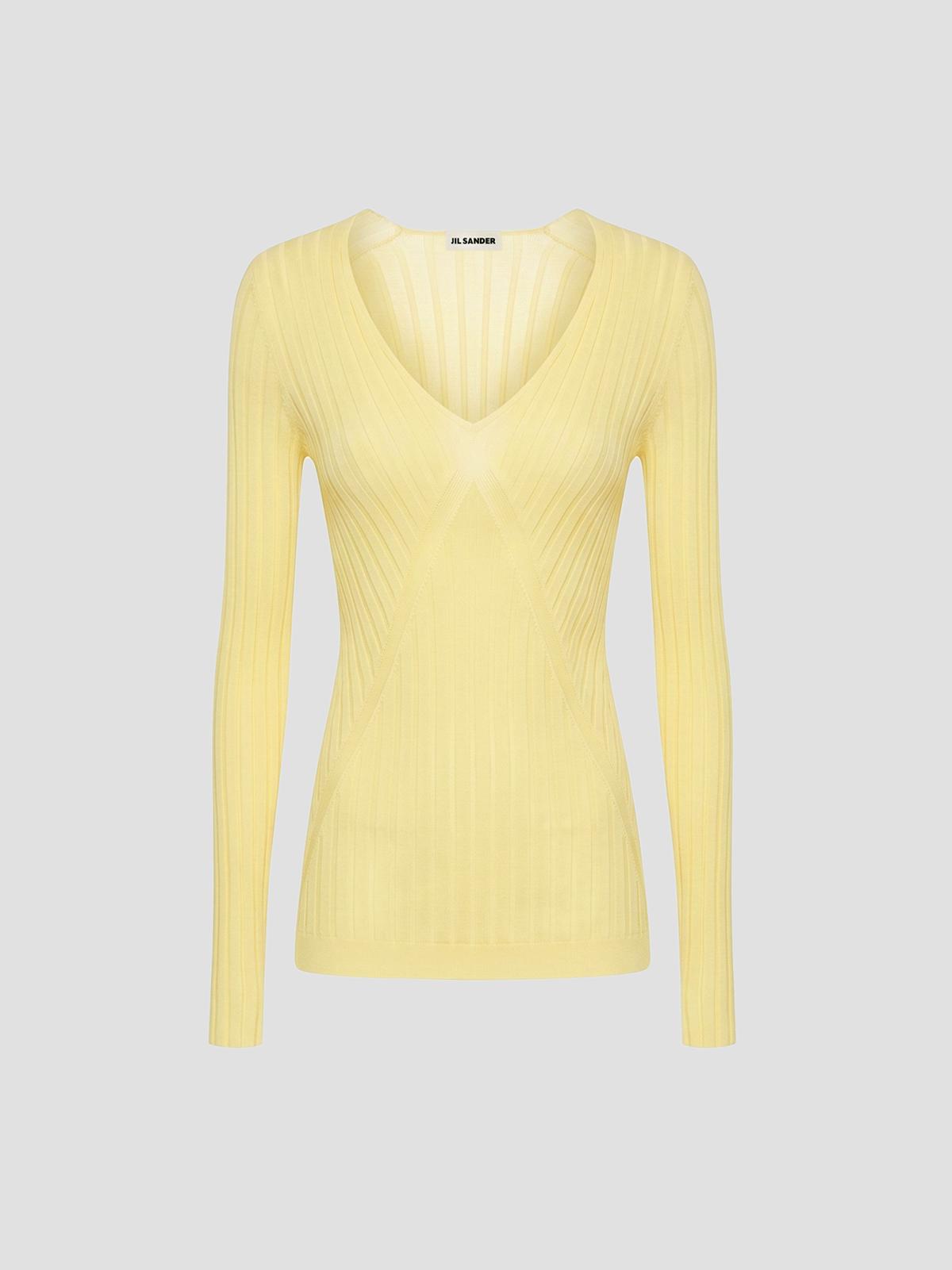 Rib knit top