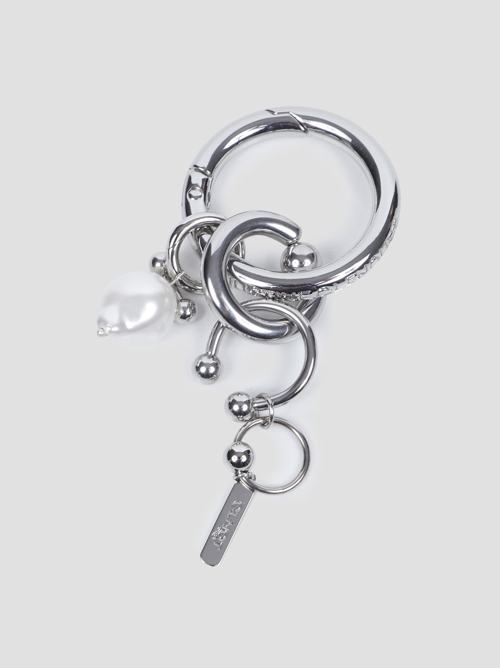 Laurie pearl keychain