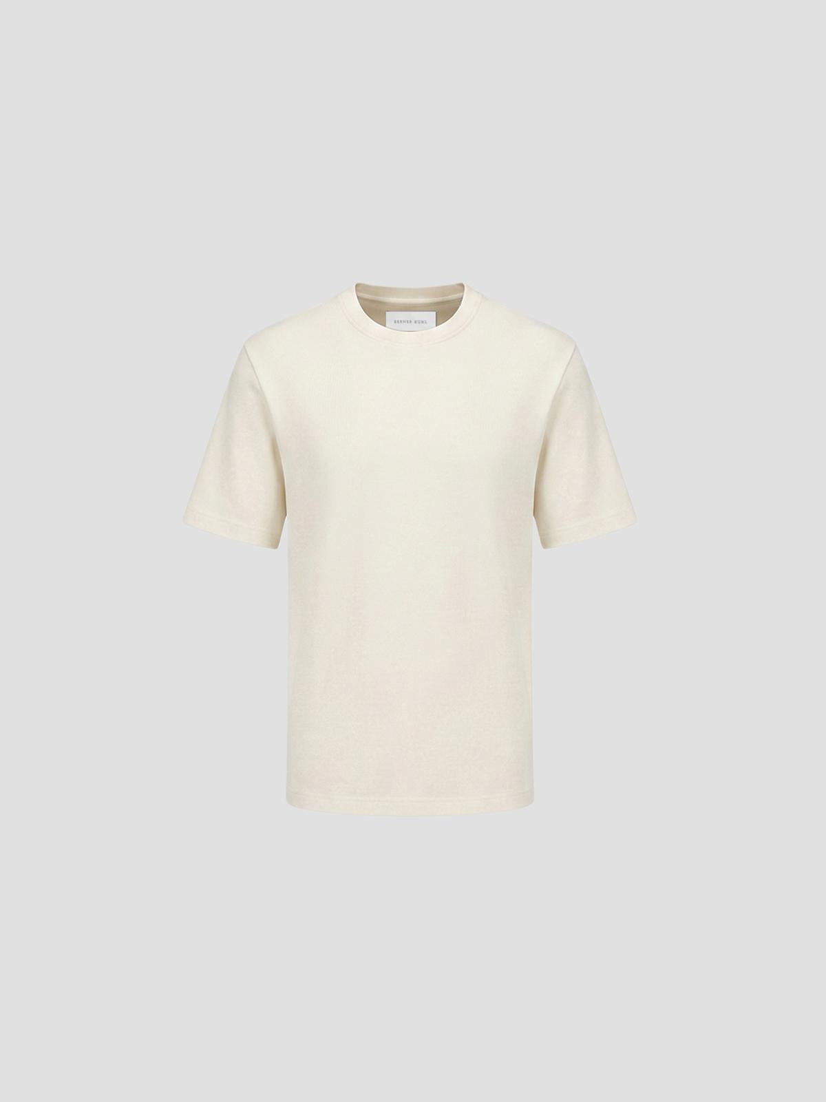 Gym tee cotton rib