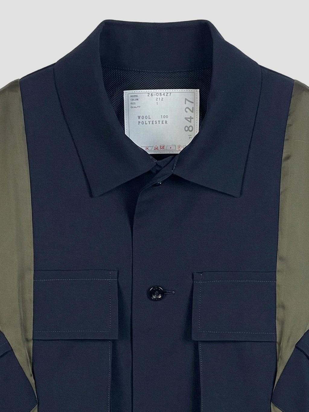Wool suiting dress