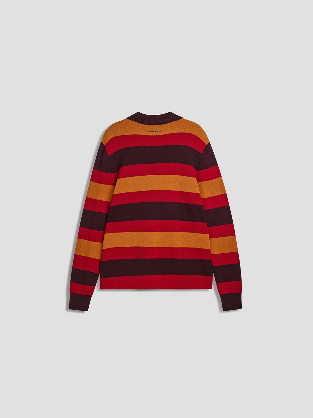 Wales bonner striped knit long-sleeve top multicol