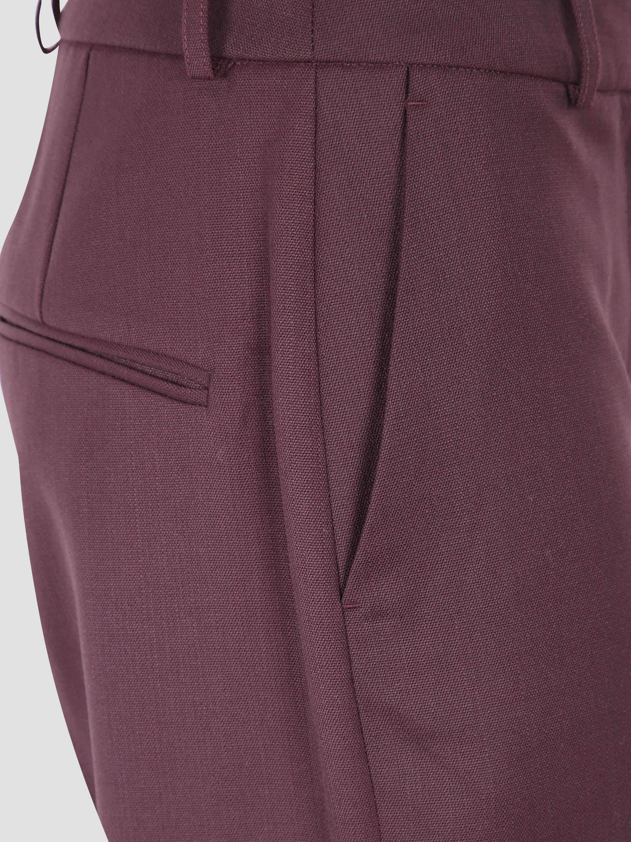 Lenora wool straight trousers
