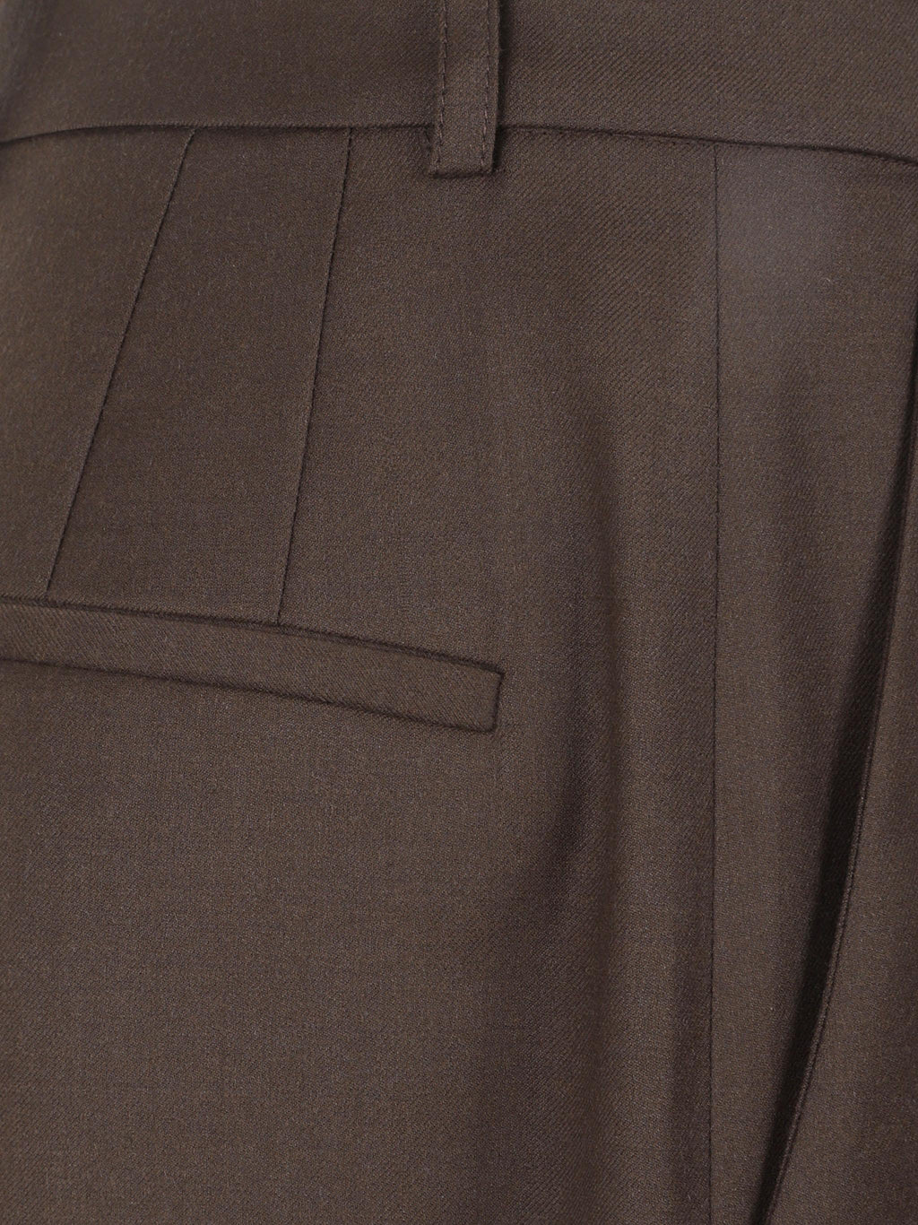 Brickell flannel trousers