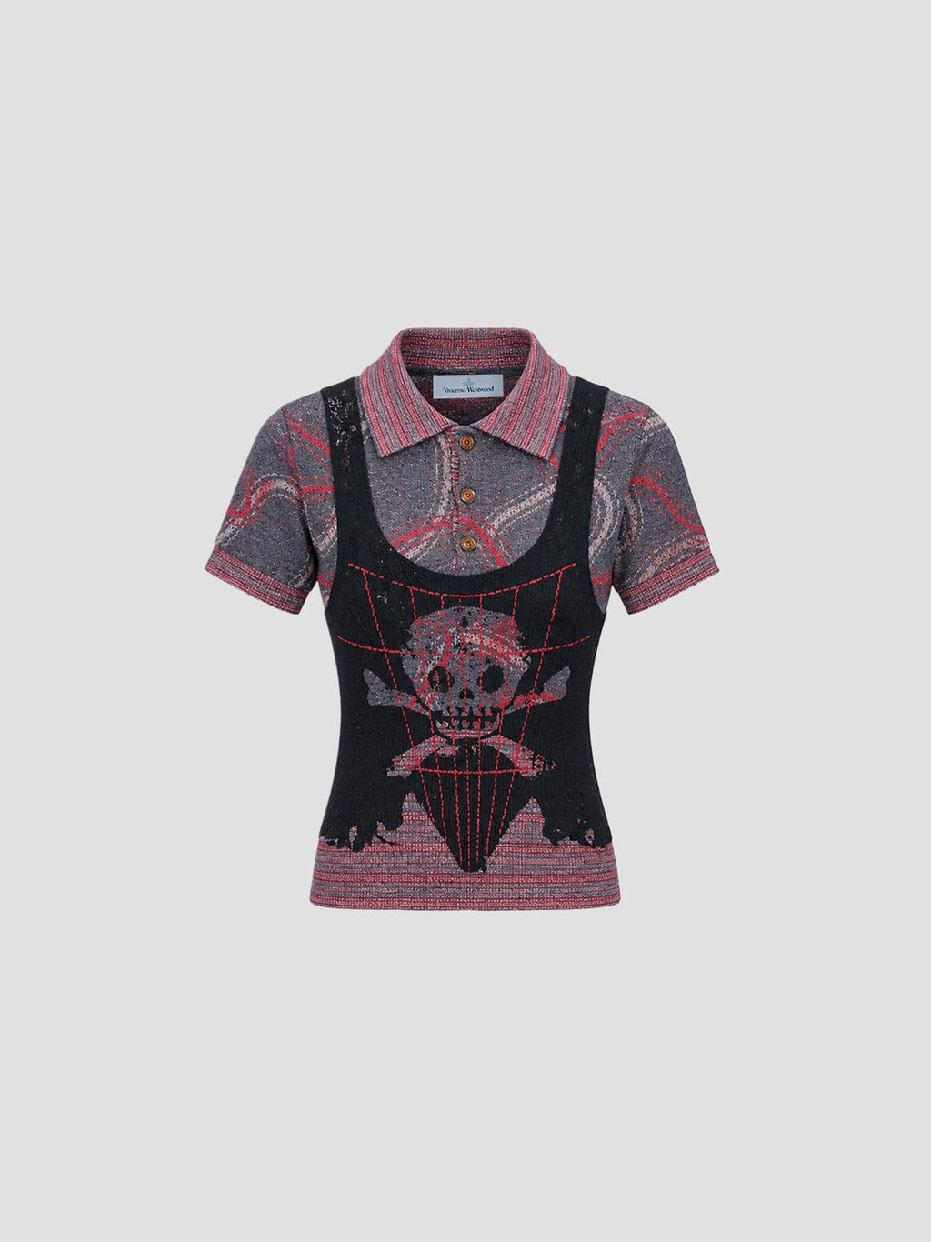 Vivienne Westwood Cutlass polo in grey