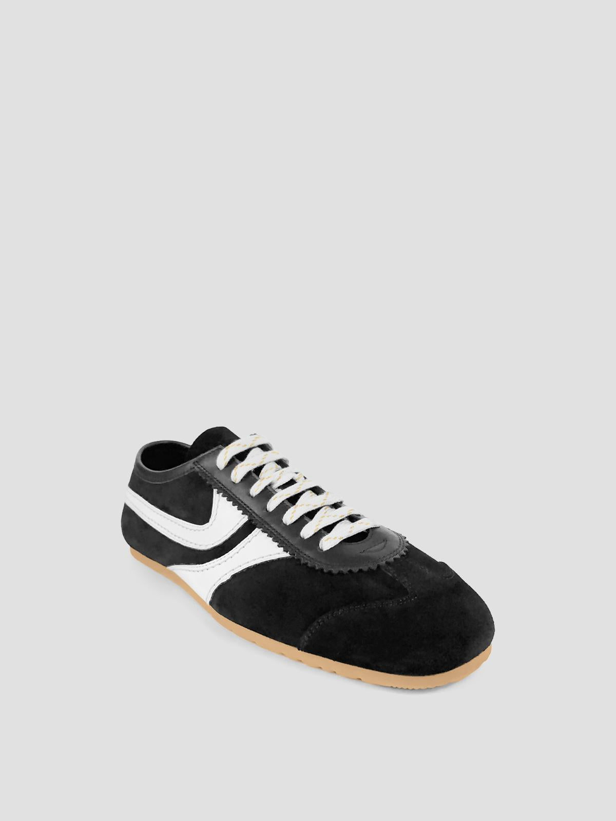 Suede sneakers