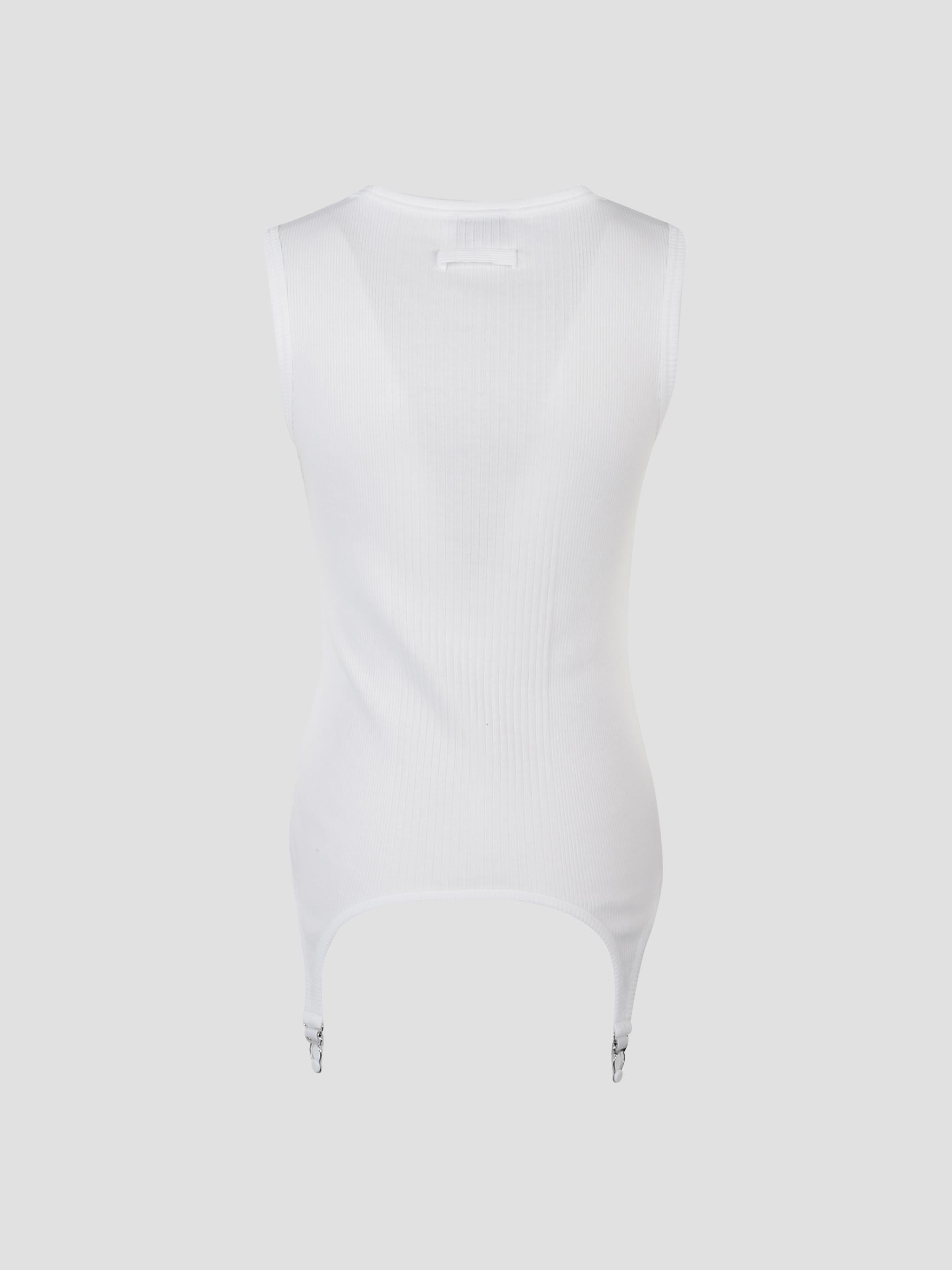 Cotton ribbed tank top