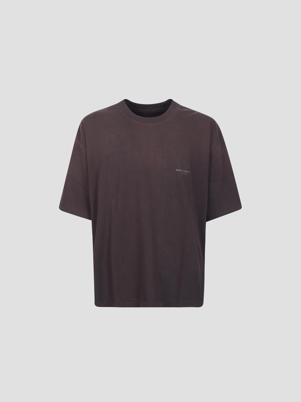 Washed logo cotton t-shirt