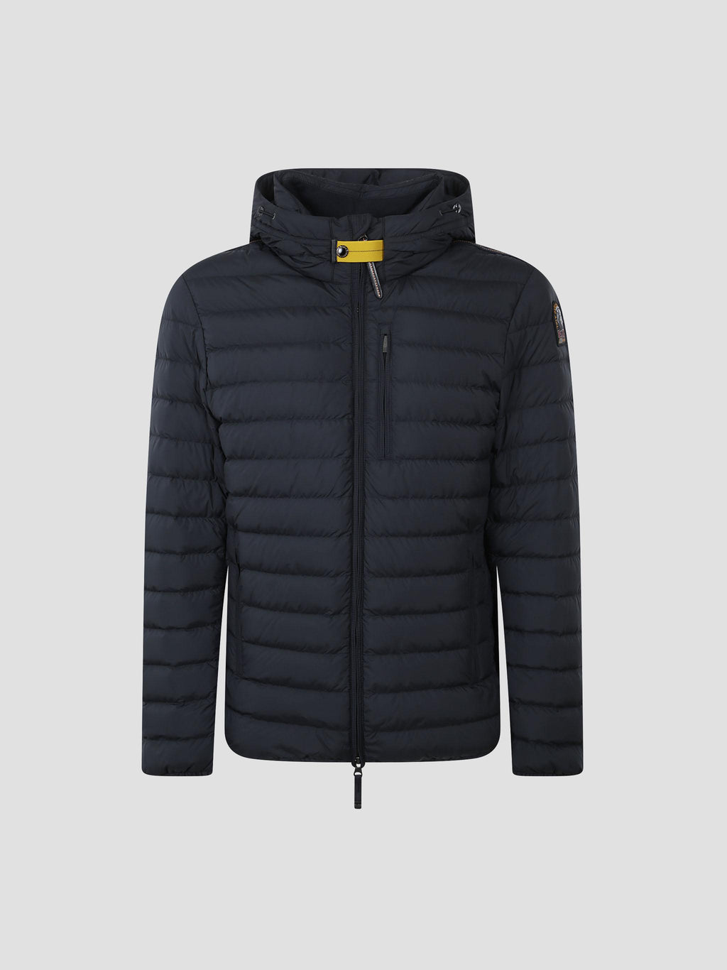 Last minute hooded down jacket