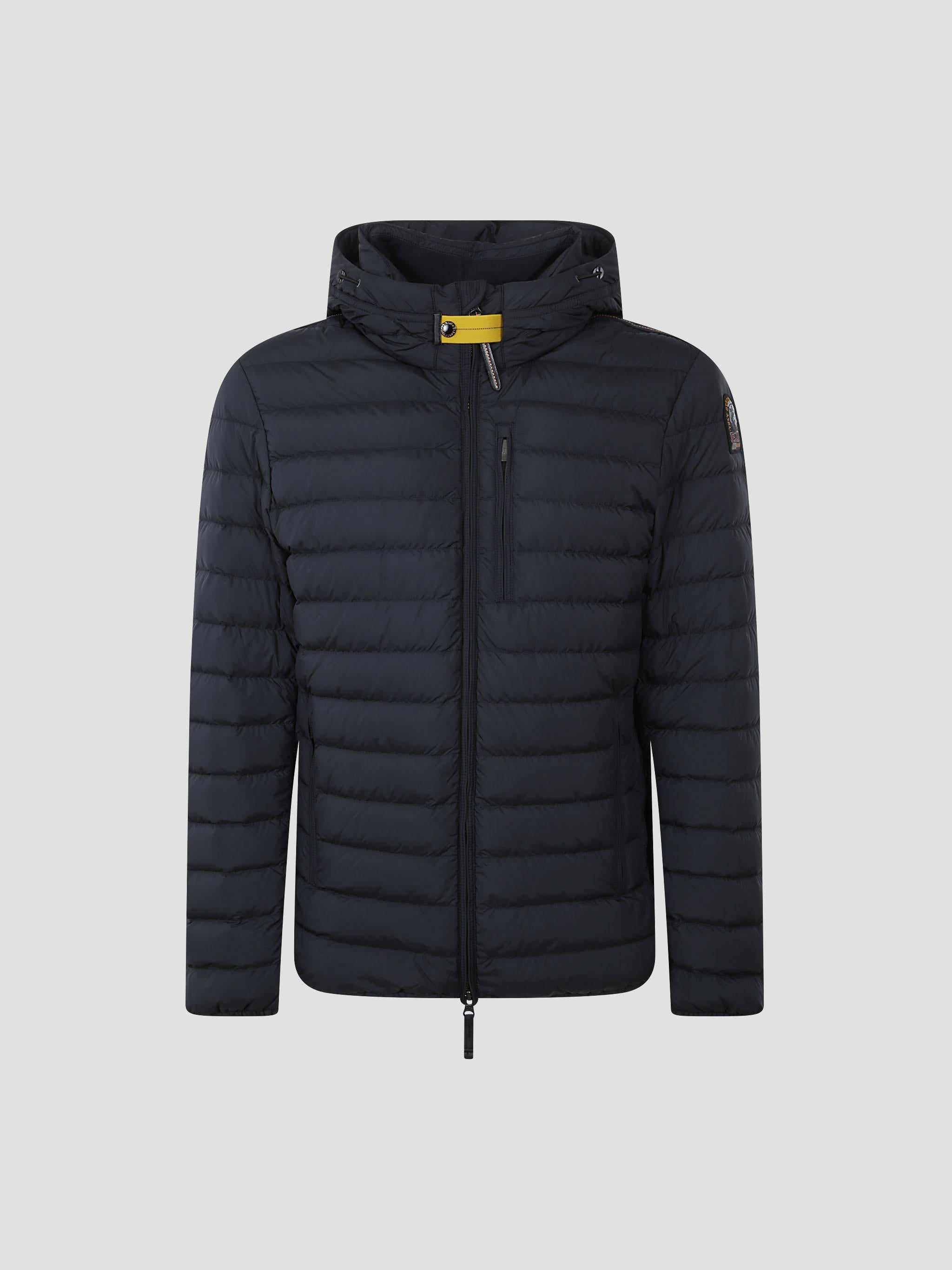 Last minute hooded down jacket