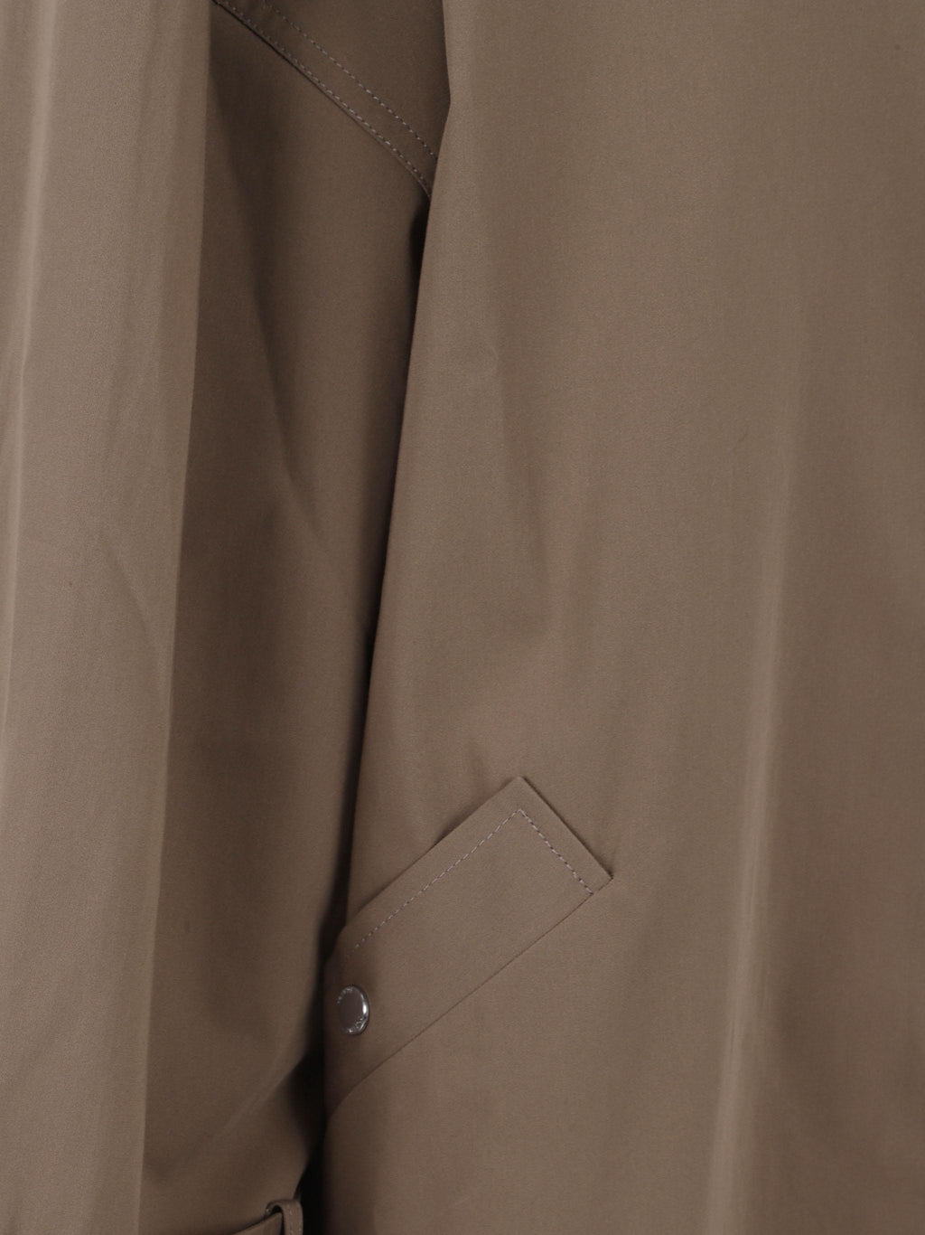 Oversized trench jacket